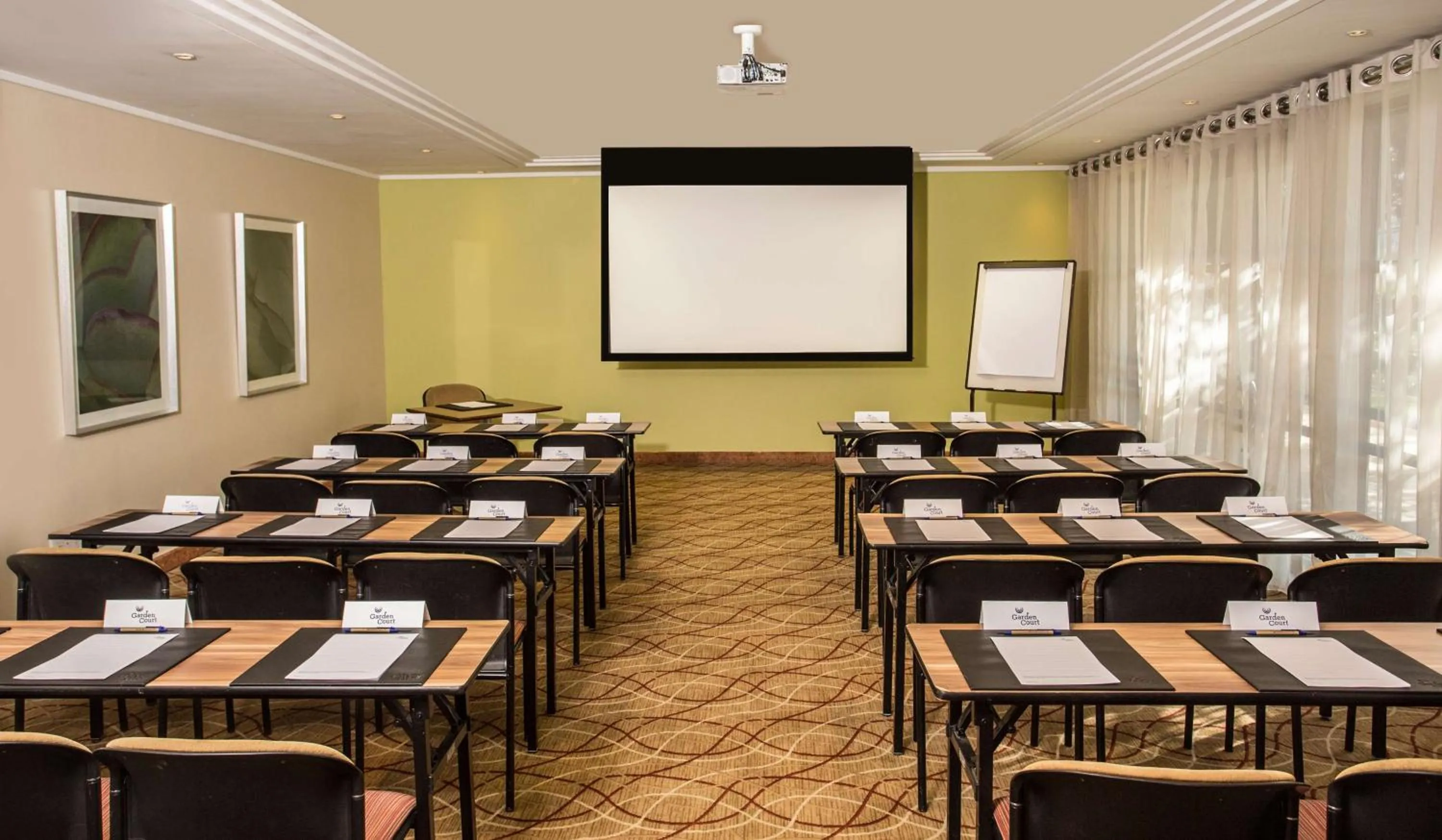 On site in Garden Court Eastgate