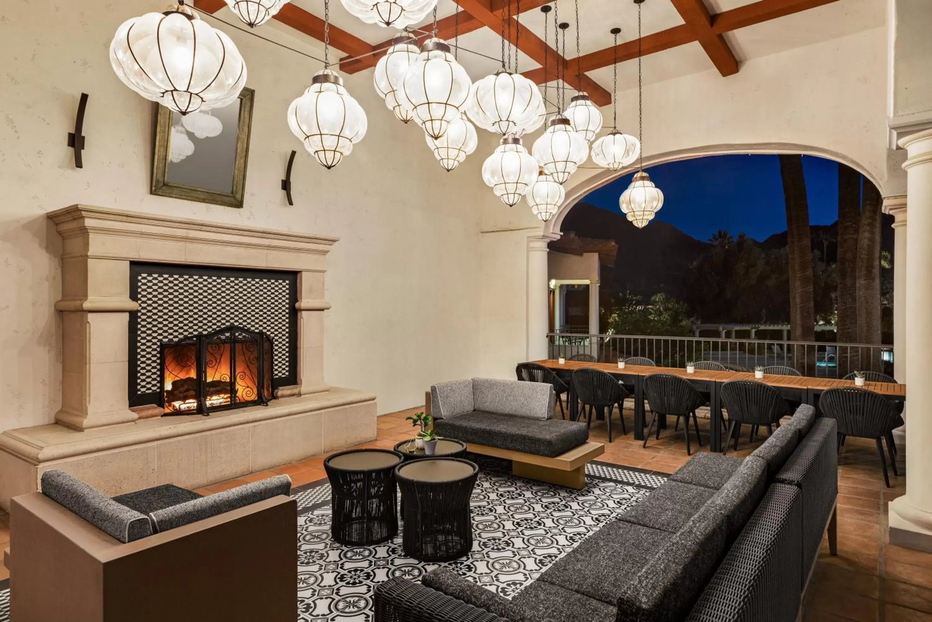 Balcony/Terrace, Seating Area in Miramonte Indian Wells Resort & Spa