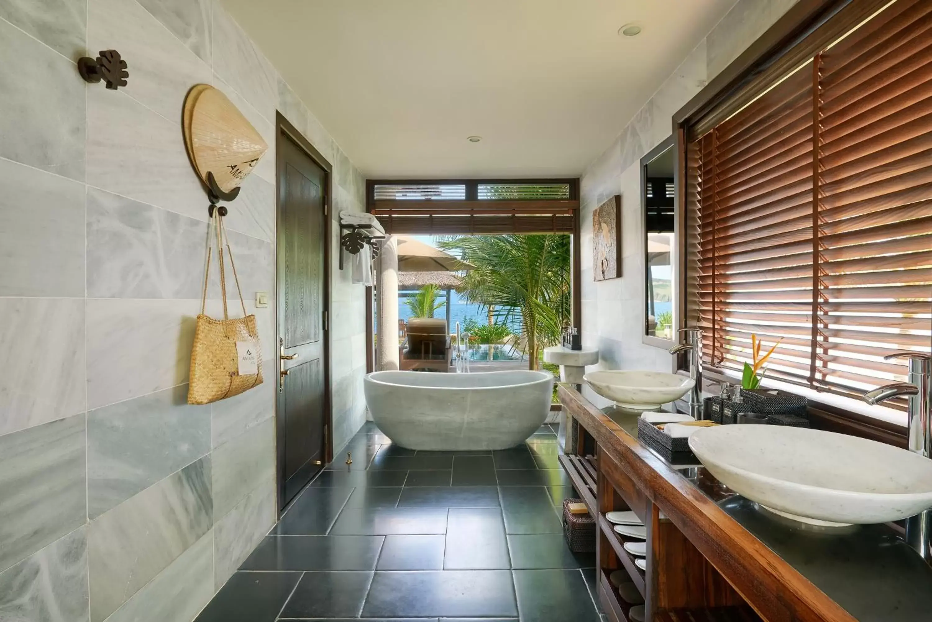 Bathroom in Amiana Resort Nha Trang