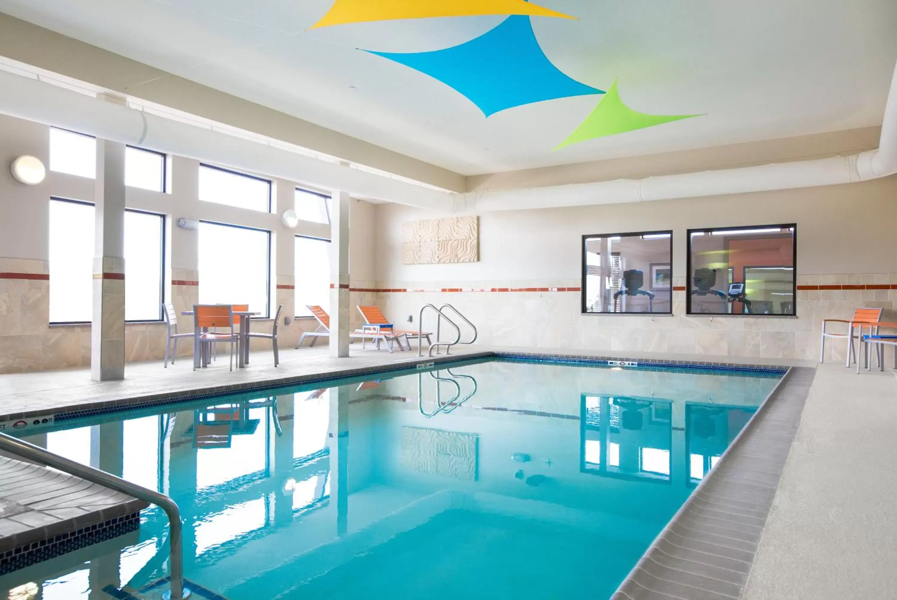 Swimming Pool in Holiday Inn Express Moline - Quad Cities Area, an IHG Hotel