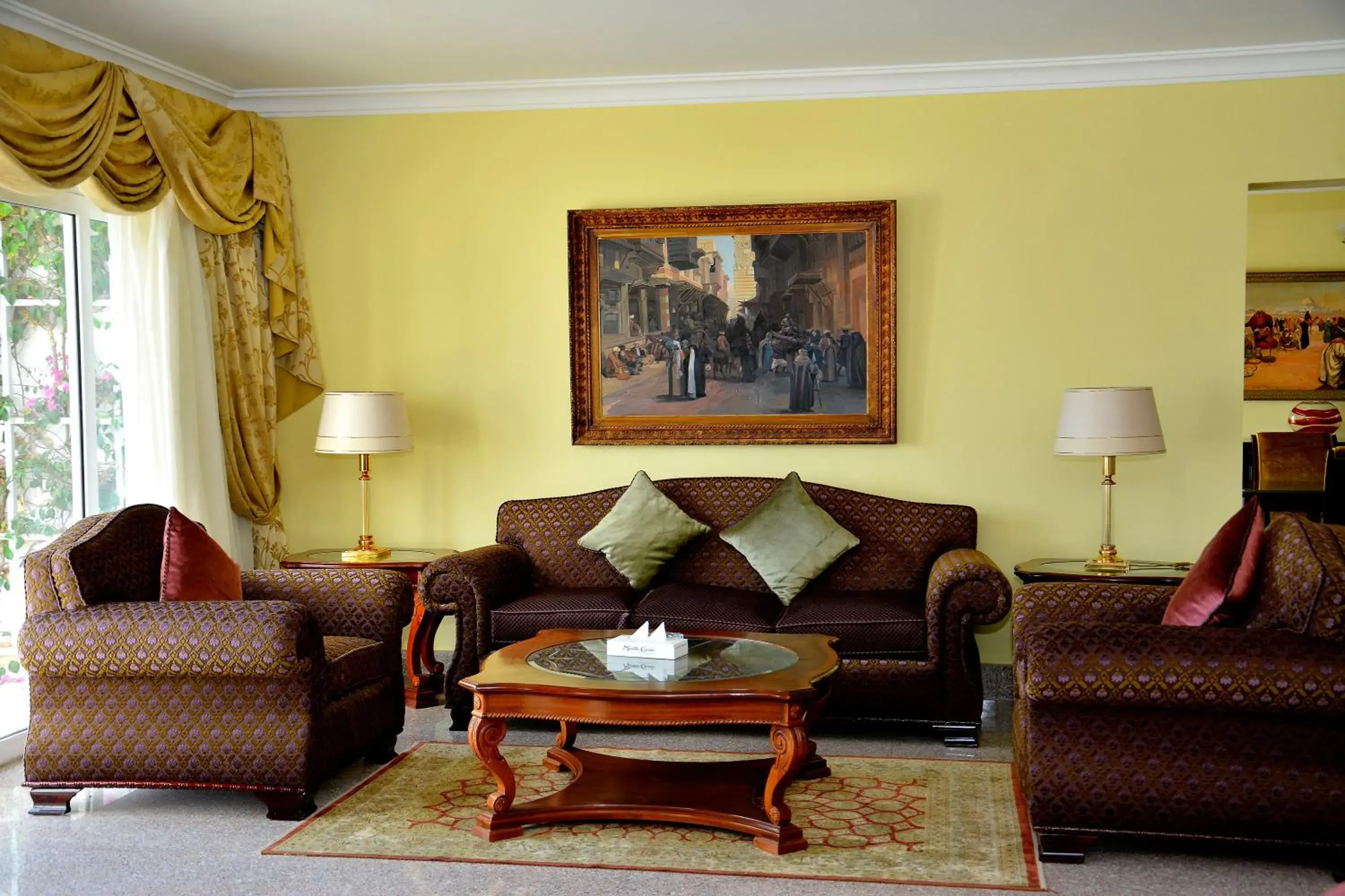 Seating Area in Royal Monte Carlo Sharm Villas & Suites