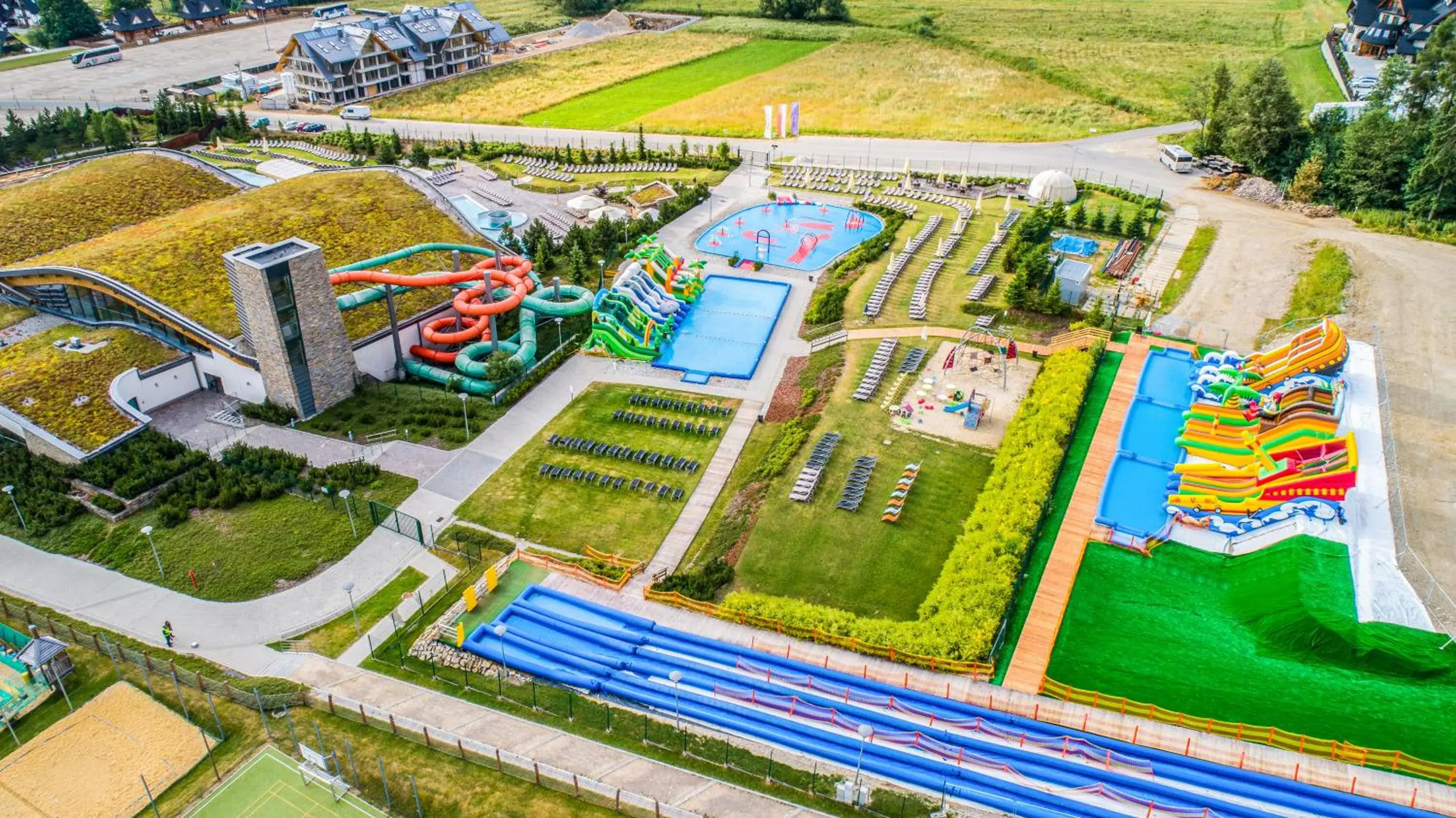 Aqua park in Hotel Bania Thermal & Ski