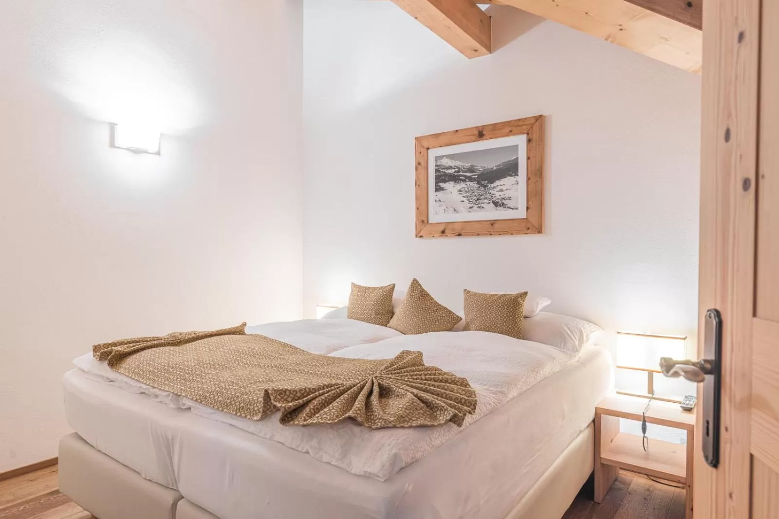 Bedroom, Bed in Hotel Sarain Active Mountain Resort