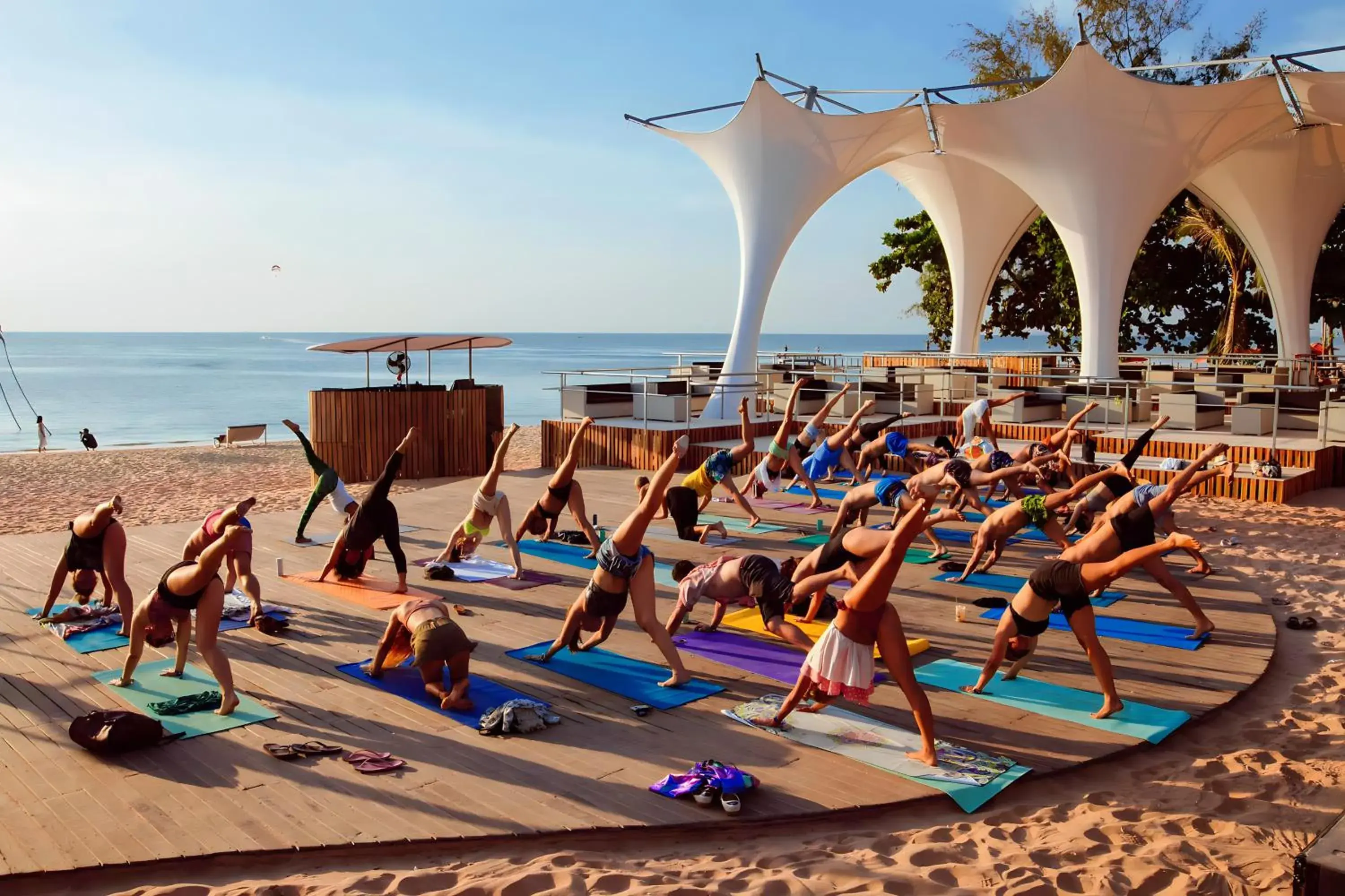 Activities, Beach in Sunset Sanato Resort & Villas