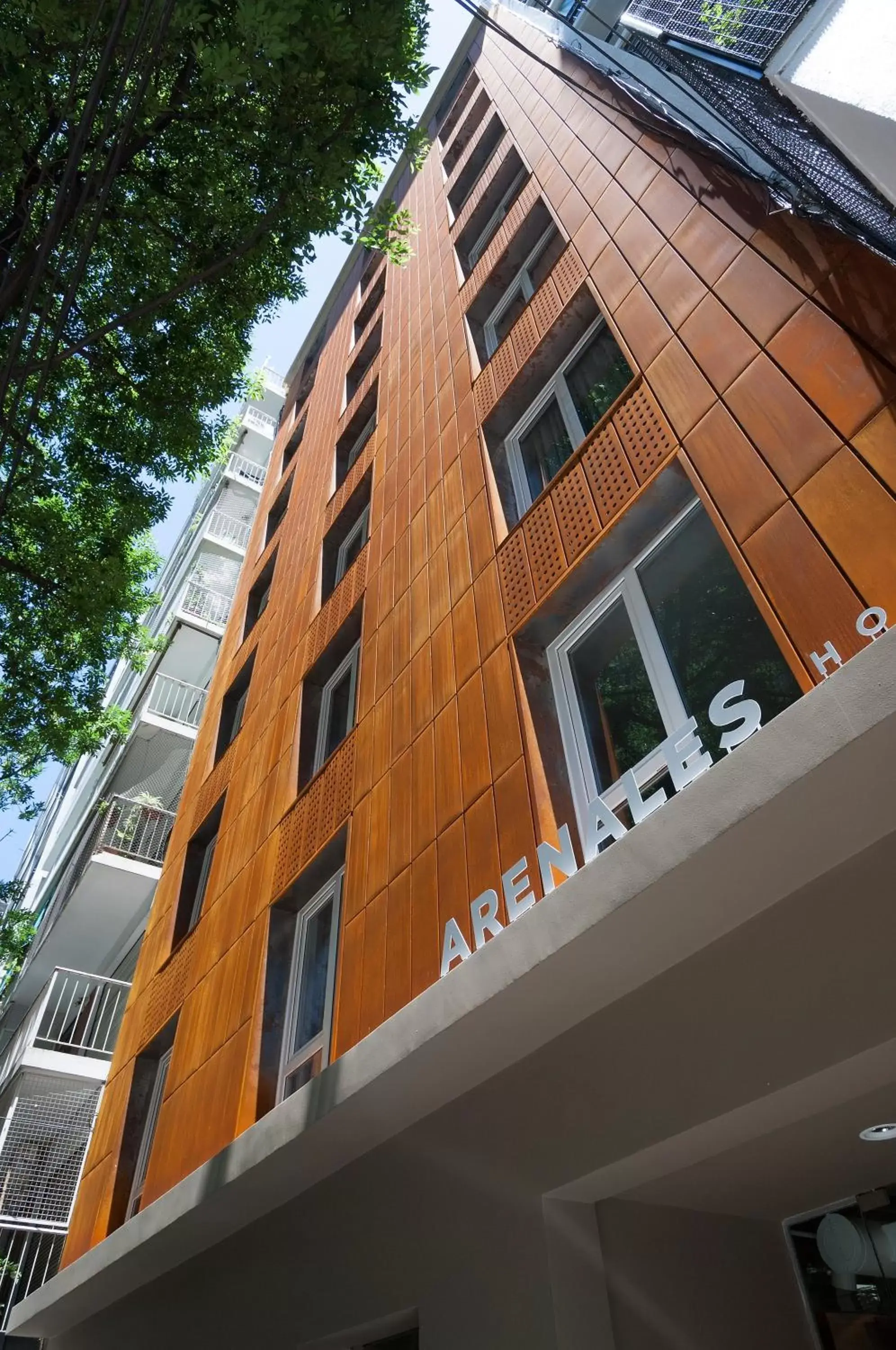 Facade/entrance, Property Building in Hotel Arenales