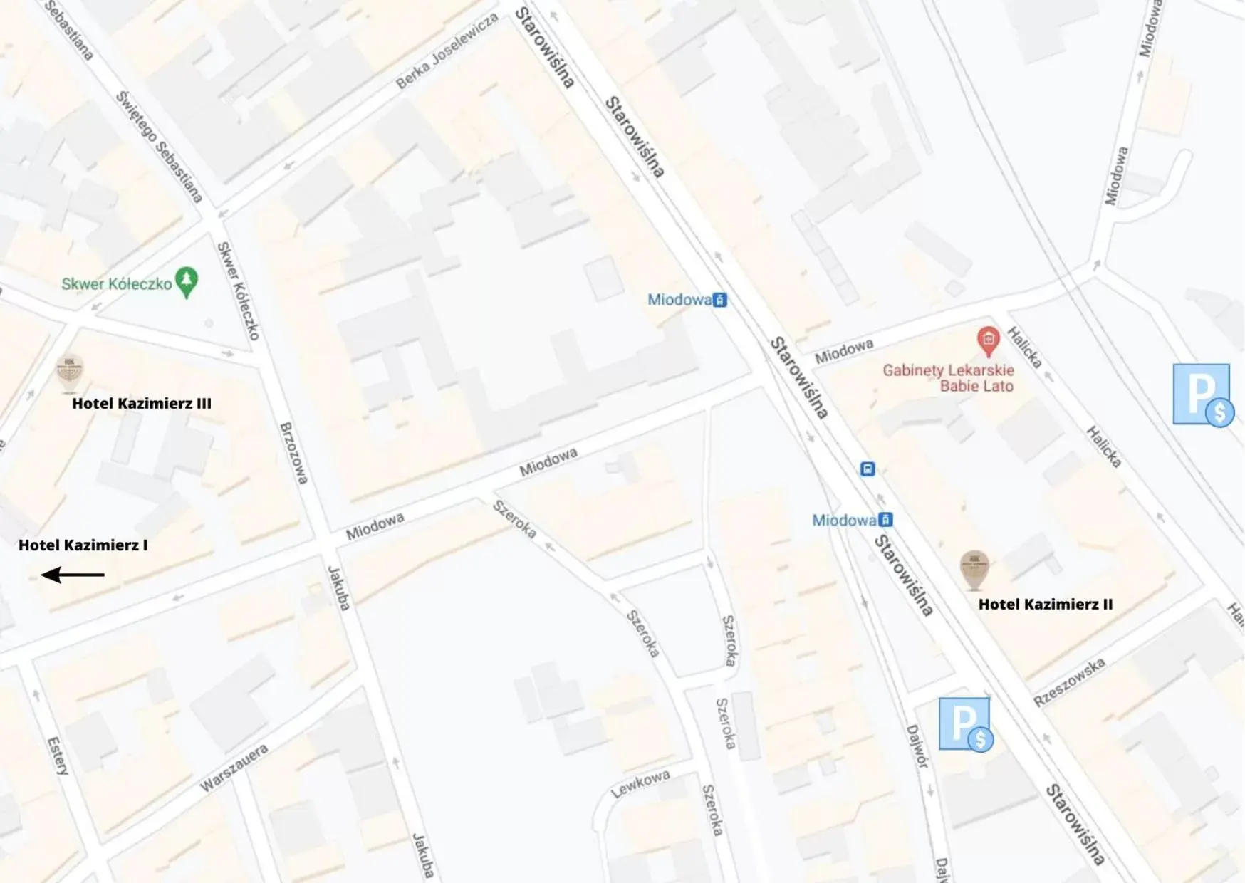 City view in Aneks Hotelu Kazimierz City view in Aneks Hotelu Kazimierz