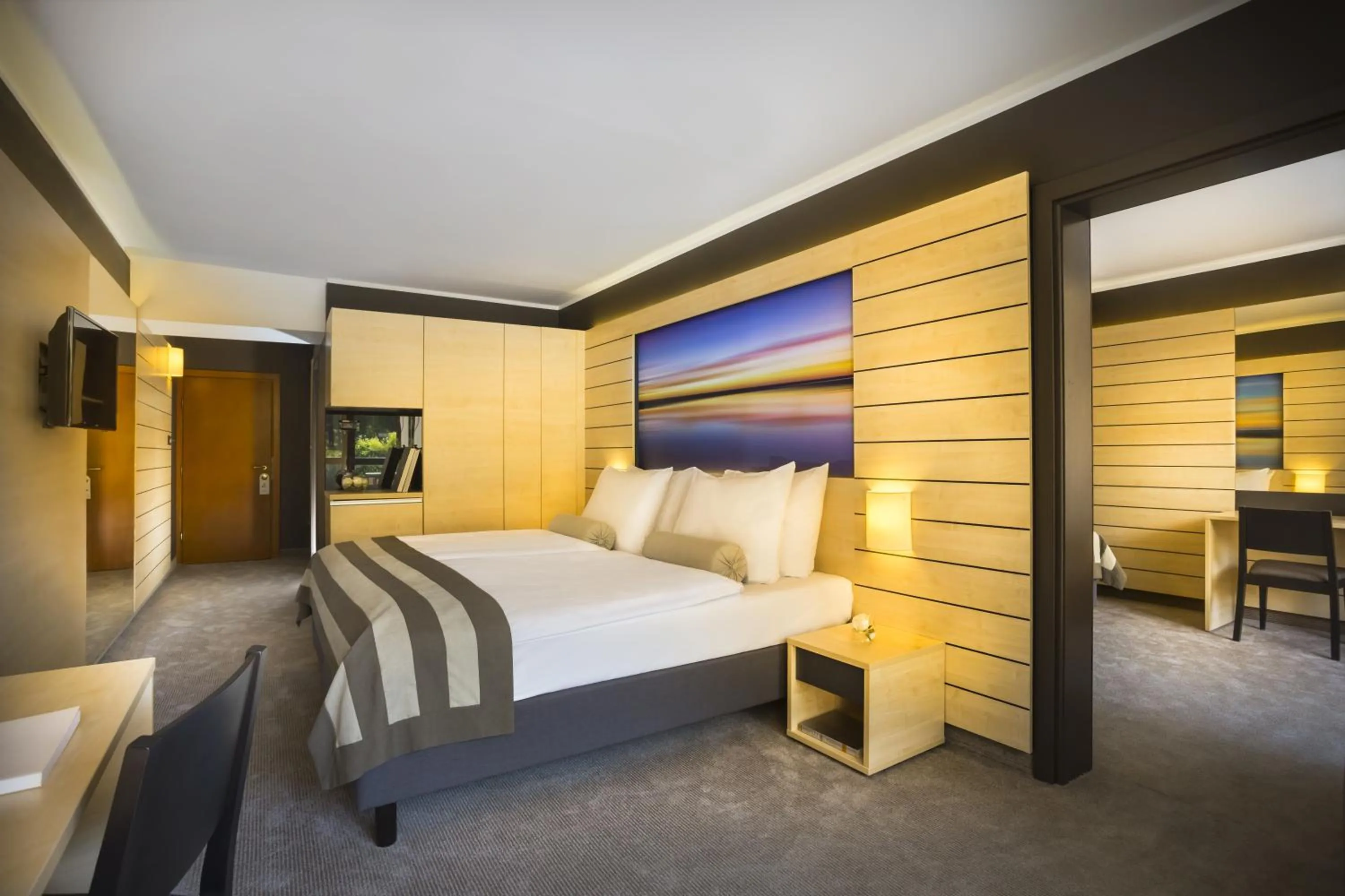 Bedroom, Bed in Hotel Excelsior - Liburnia