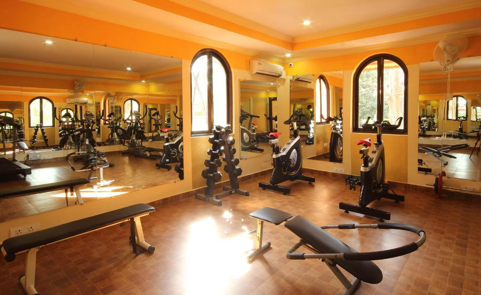 Fitness centre/facilities in Resort Terra Paraiso Goa - A Beach Property