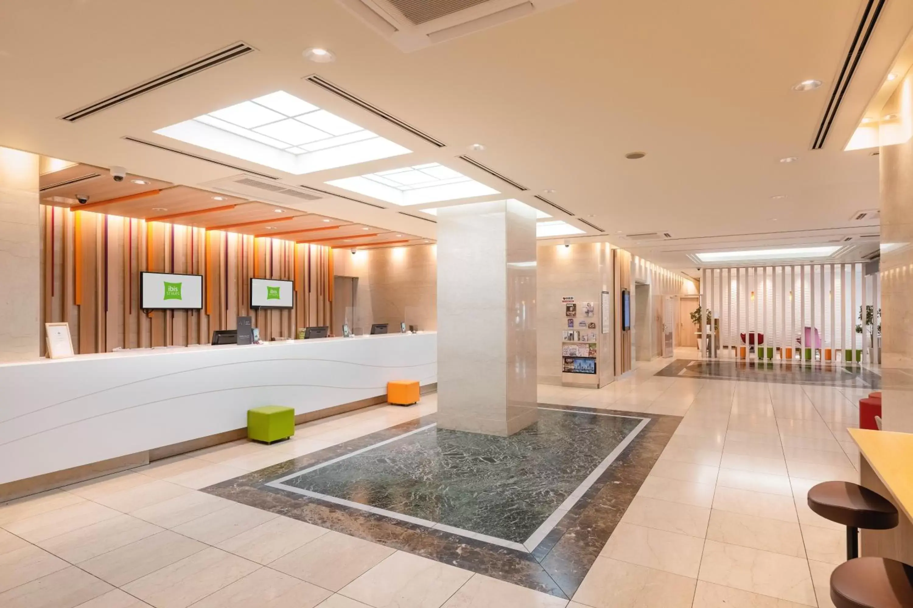 Lobby or reception in ibis Styles Osaka Namba