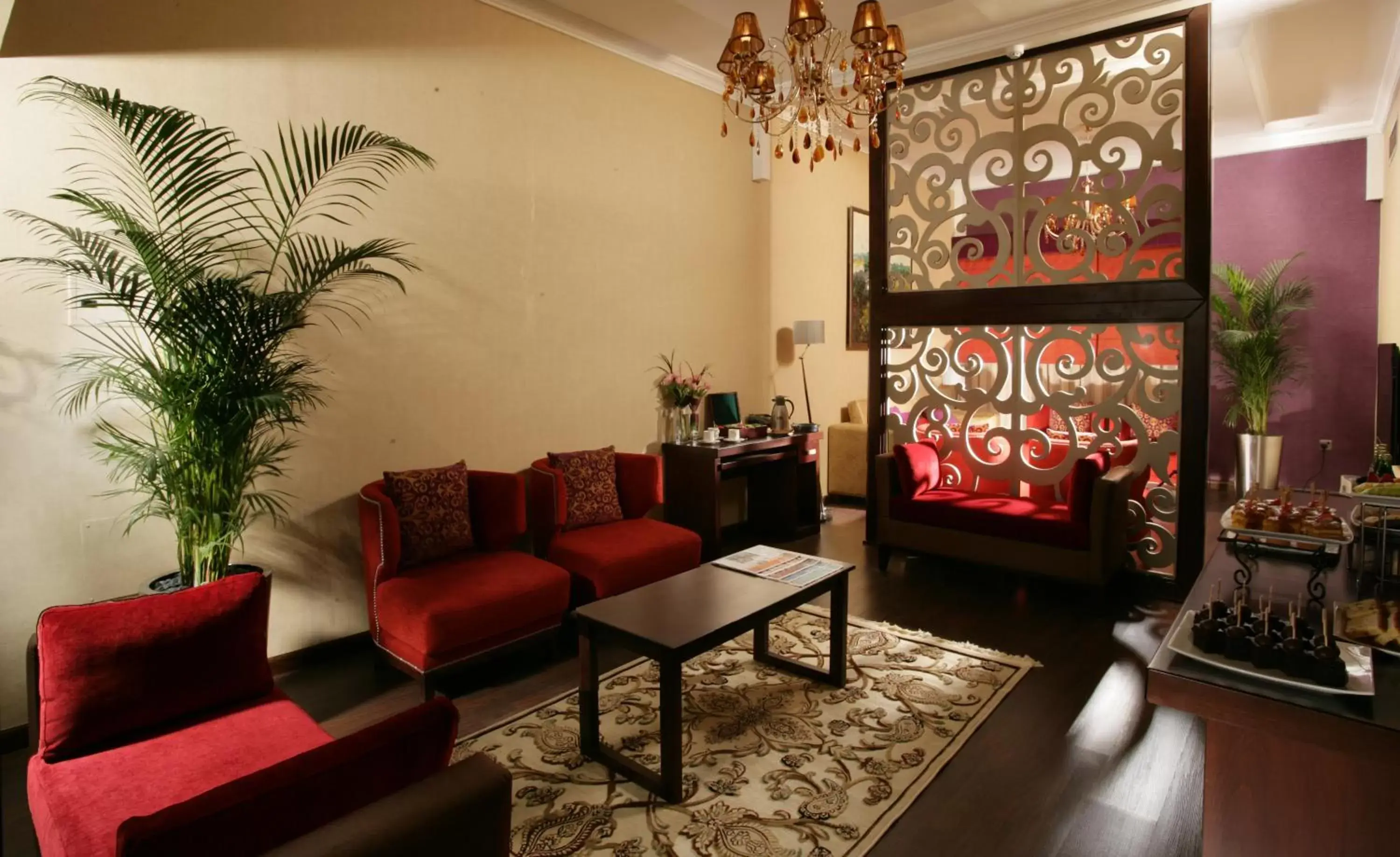 Lounge or bar, Lobby/Reception in Ramada Hotel & Suites by Wyndham Ajman