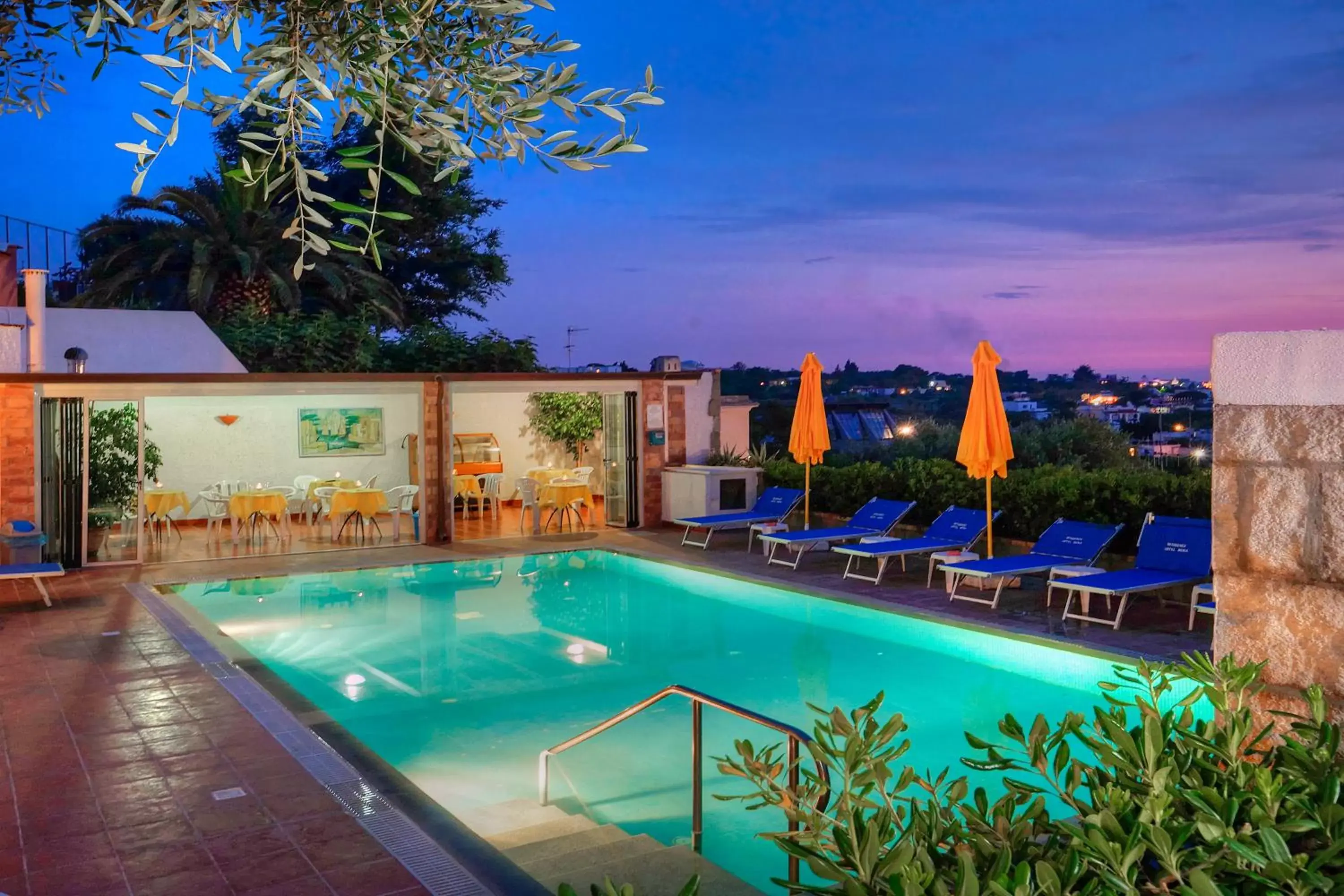 Pool view, Swimming Pool in Hotel Villa Mena