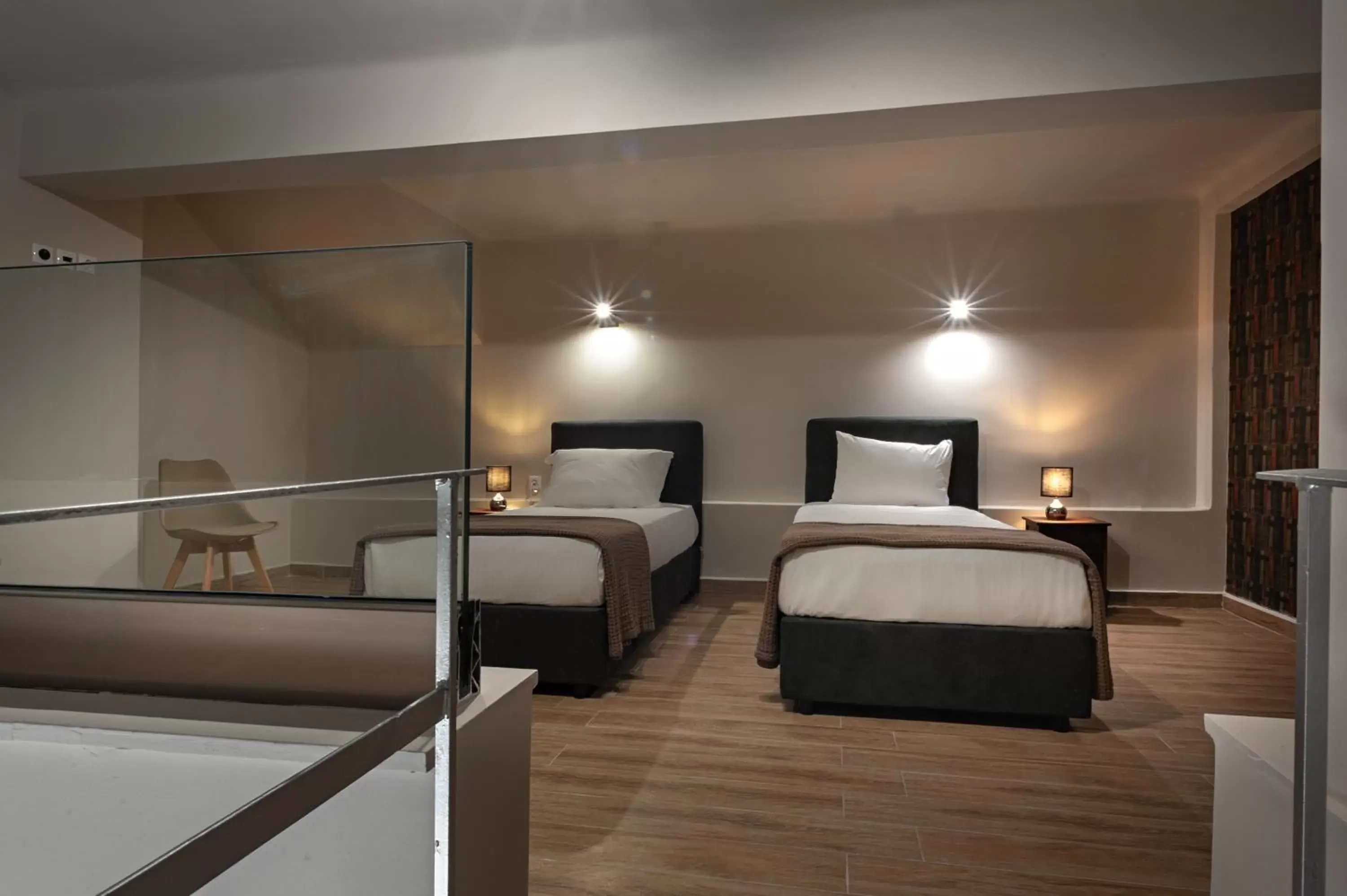 Bed in Pallada Athens boutique rooms & apartments