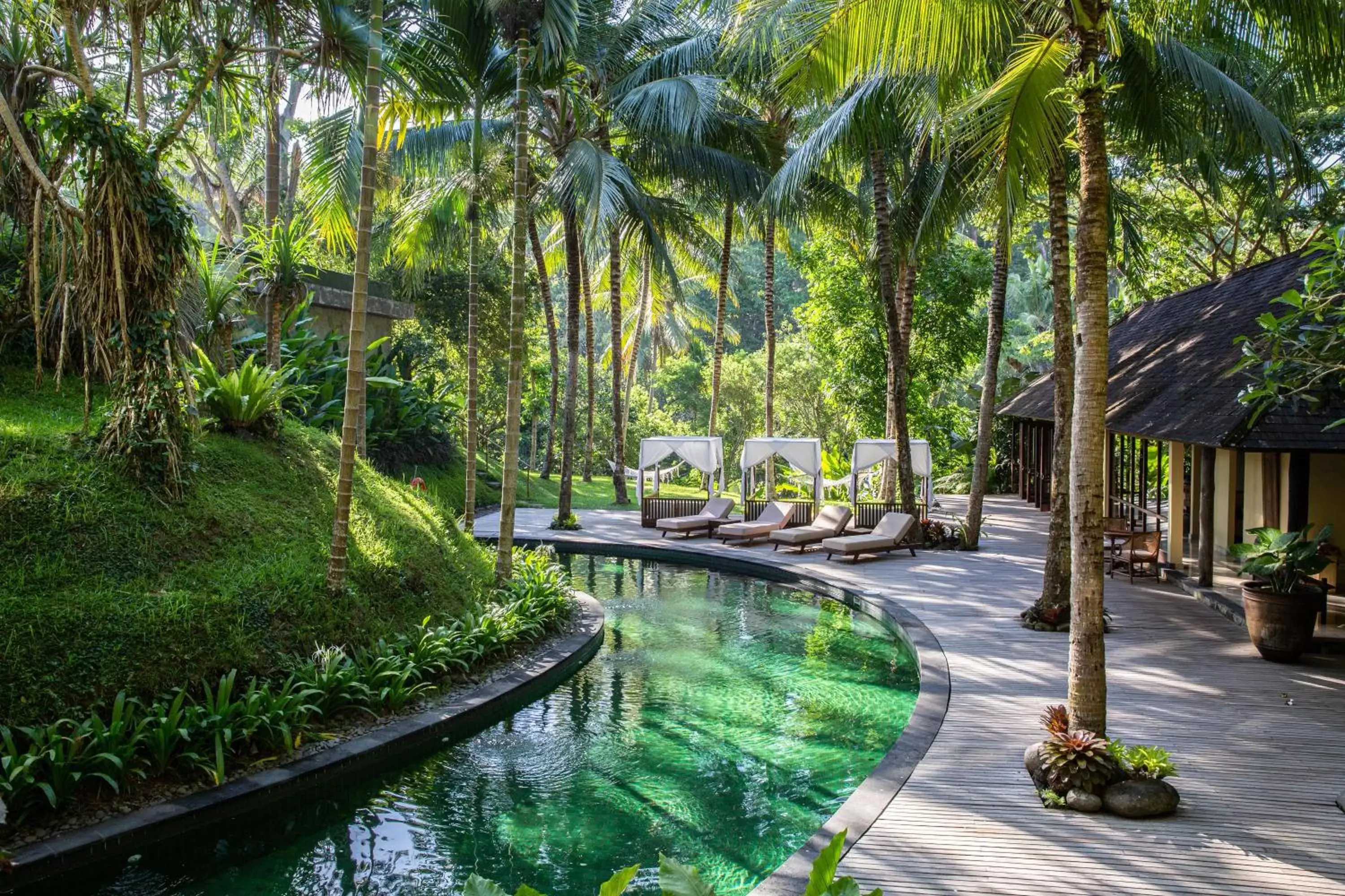 Garden view in Komaneka at Bisma Ubud Garden view in Komaneka at Bisma Ubud