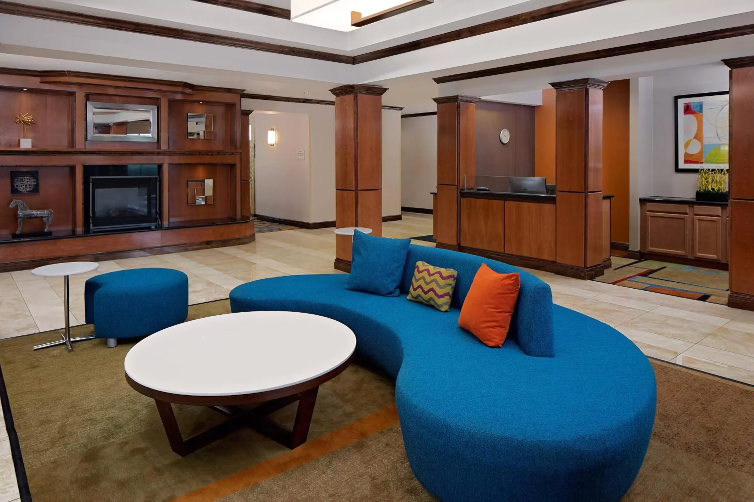 Lobby or reception, Seating Area in Fairfield Inn and Suites by Marriott Dallas Mansfield
