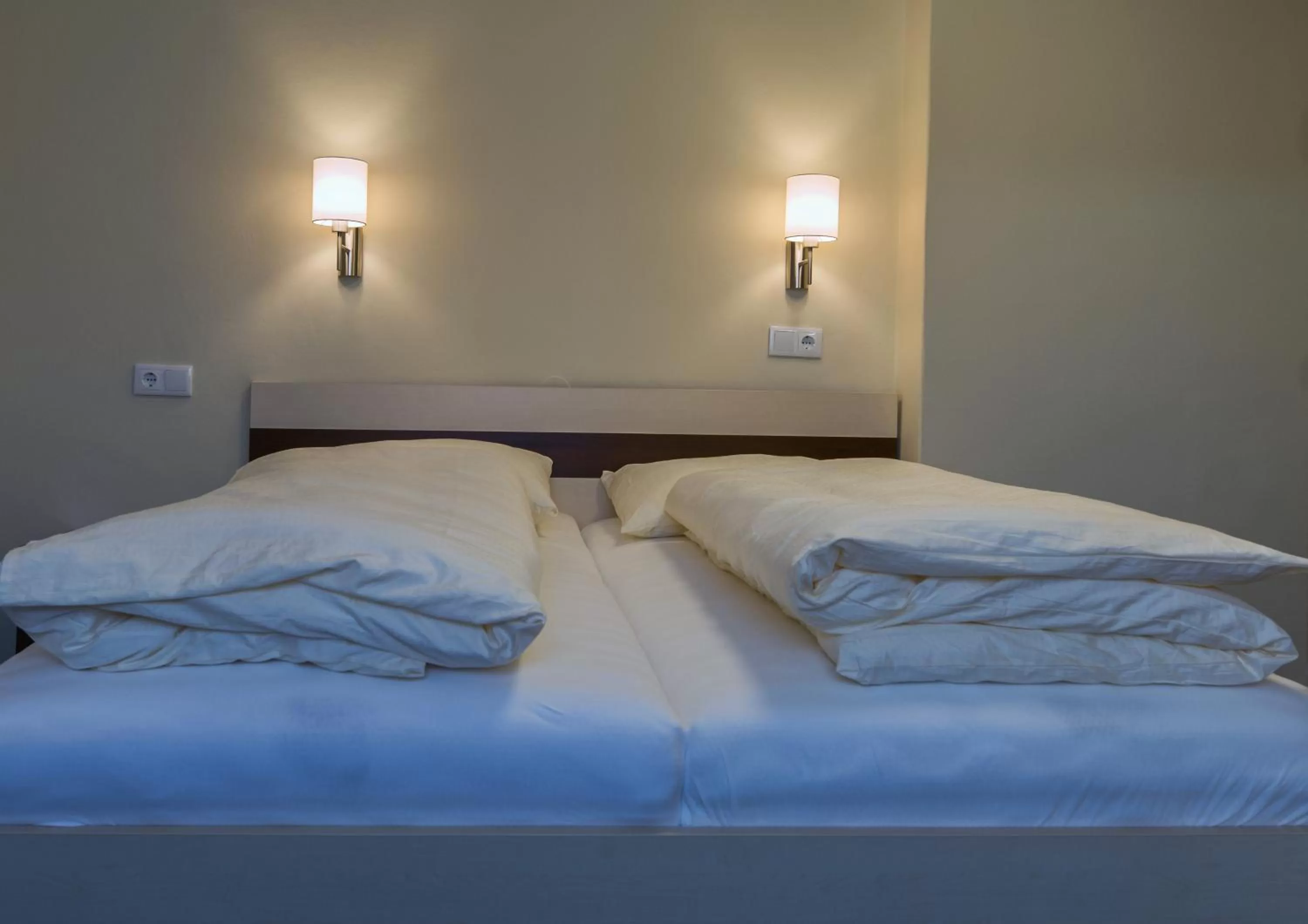 Bed in Hotel Guidassoni