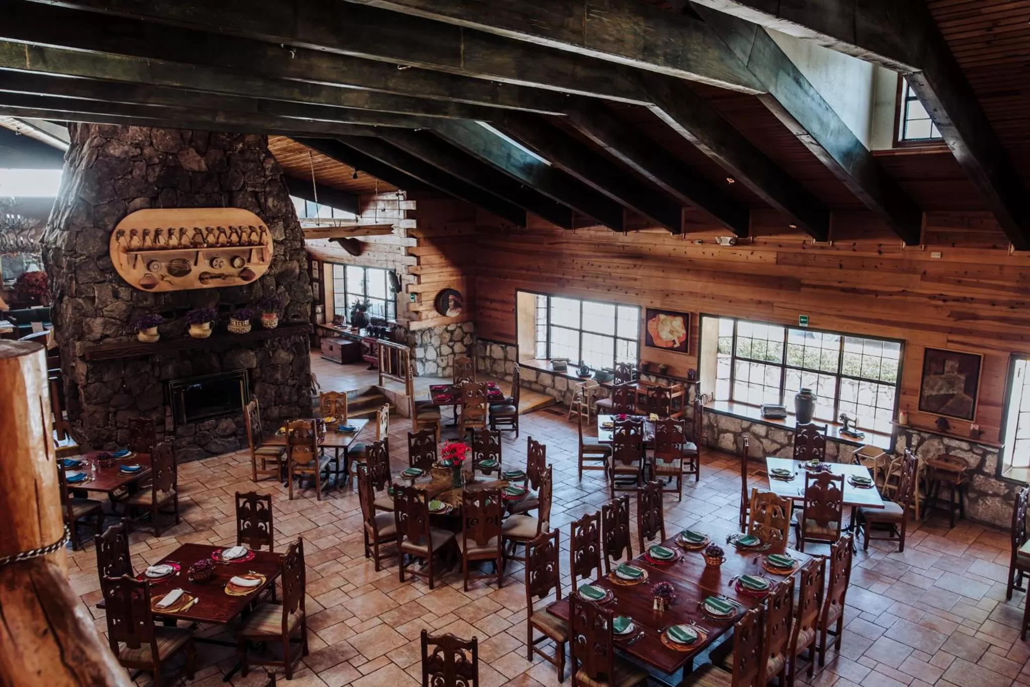 Restaurant/places to eat in The Lodge At Creel Eco - Hotel & Spa
