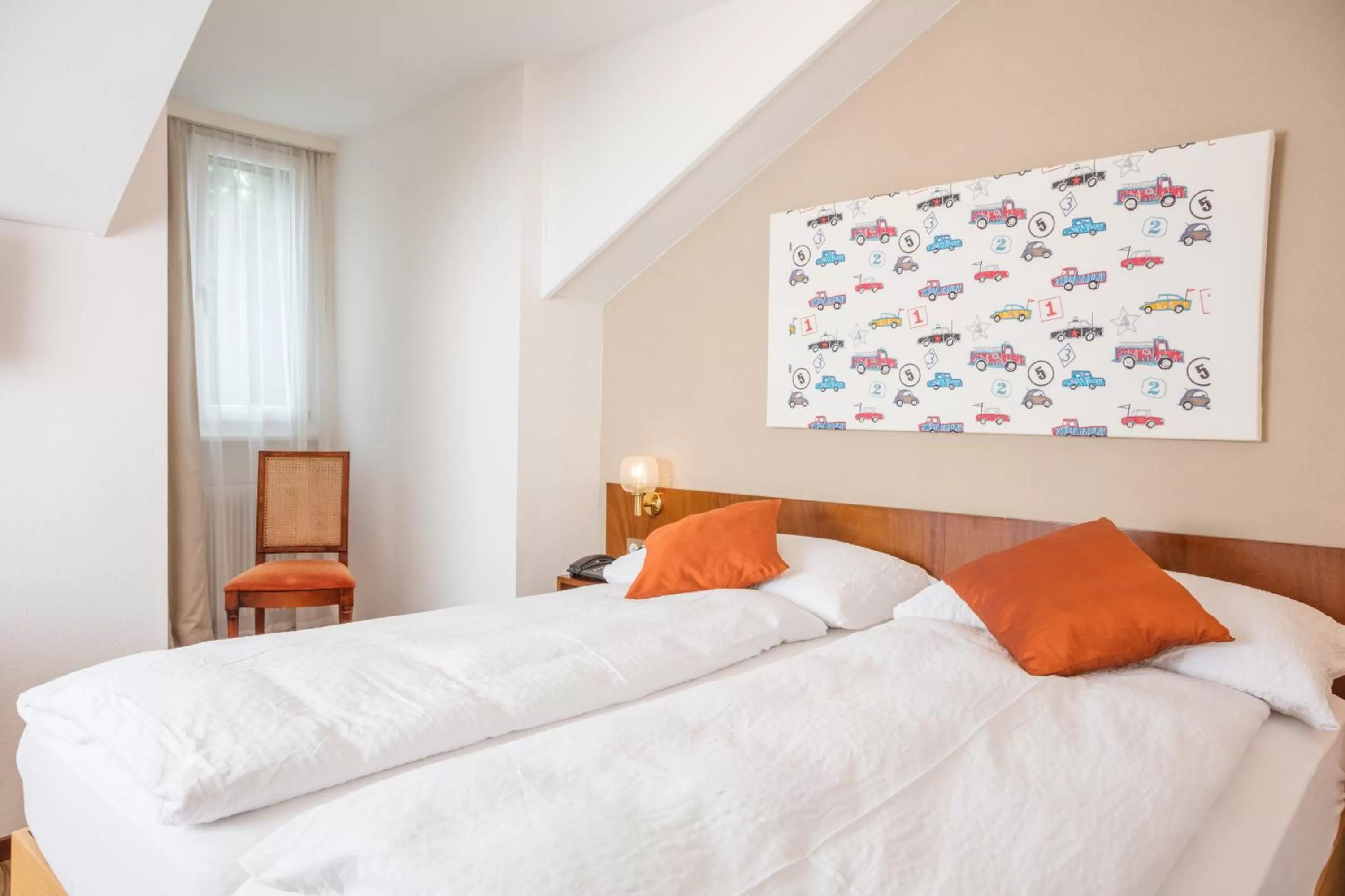 Bedroom, Bed in Hôtel de Chailly