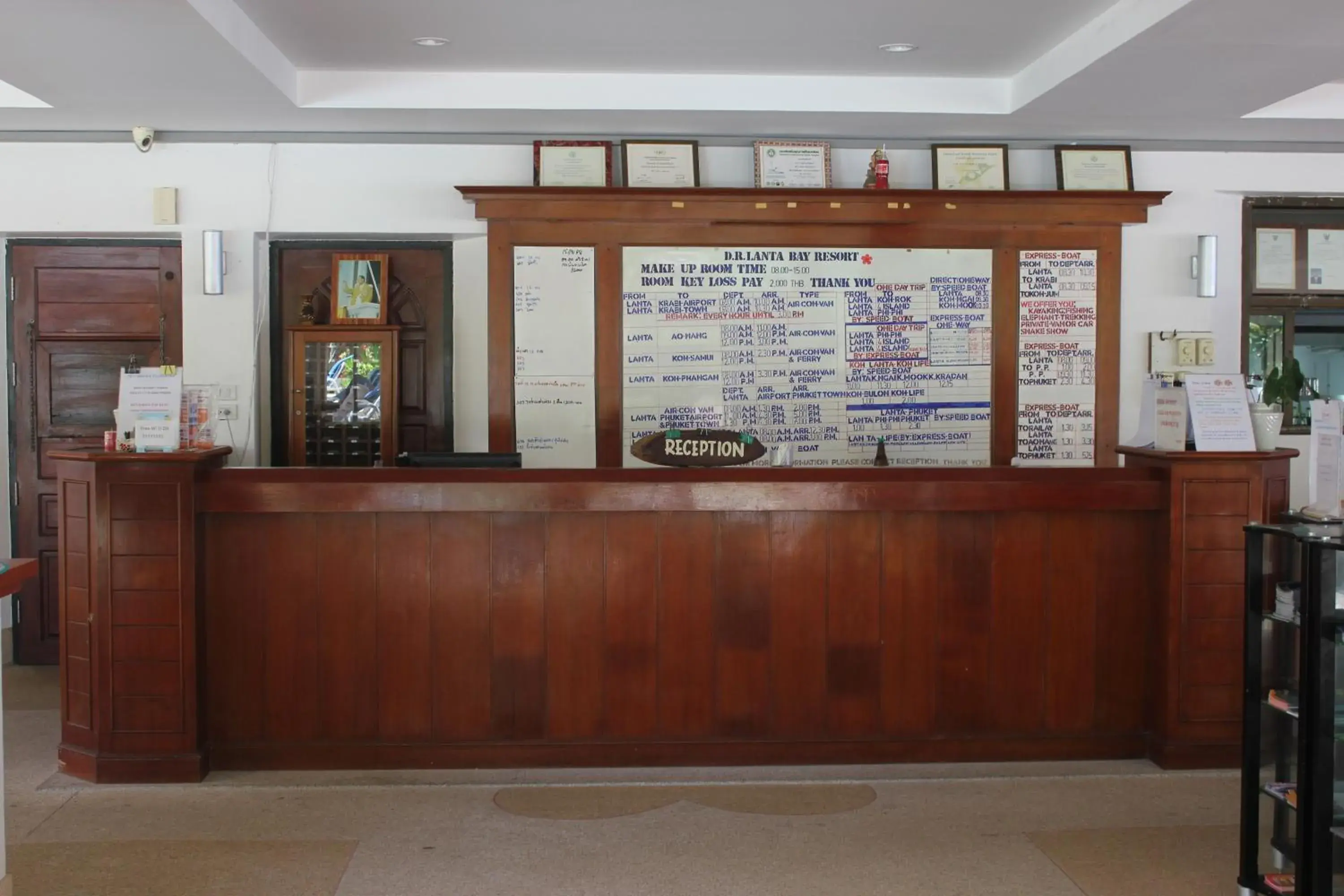 Lobby or reception, Lobby/Reception in D.R. Lanta Bay Resort