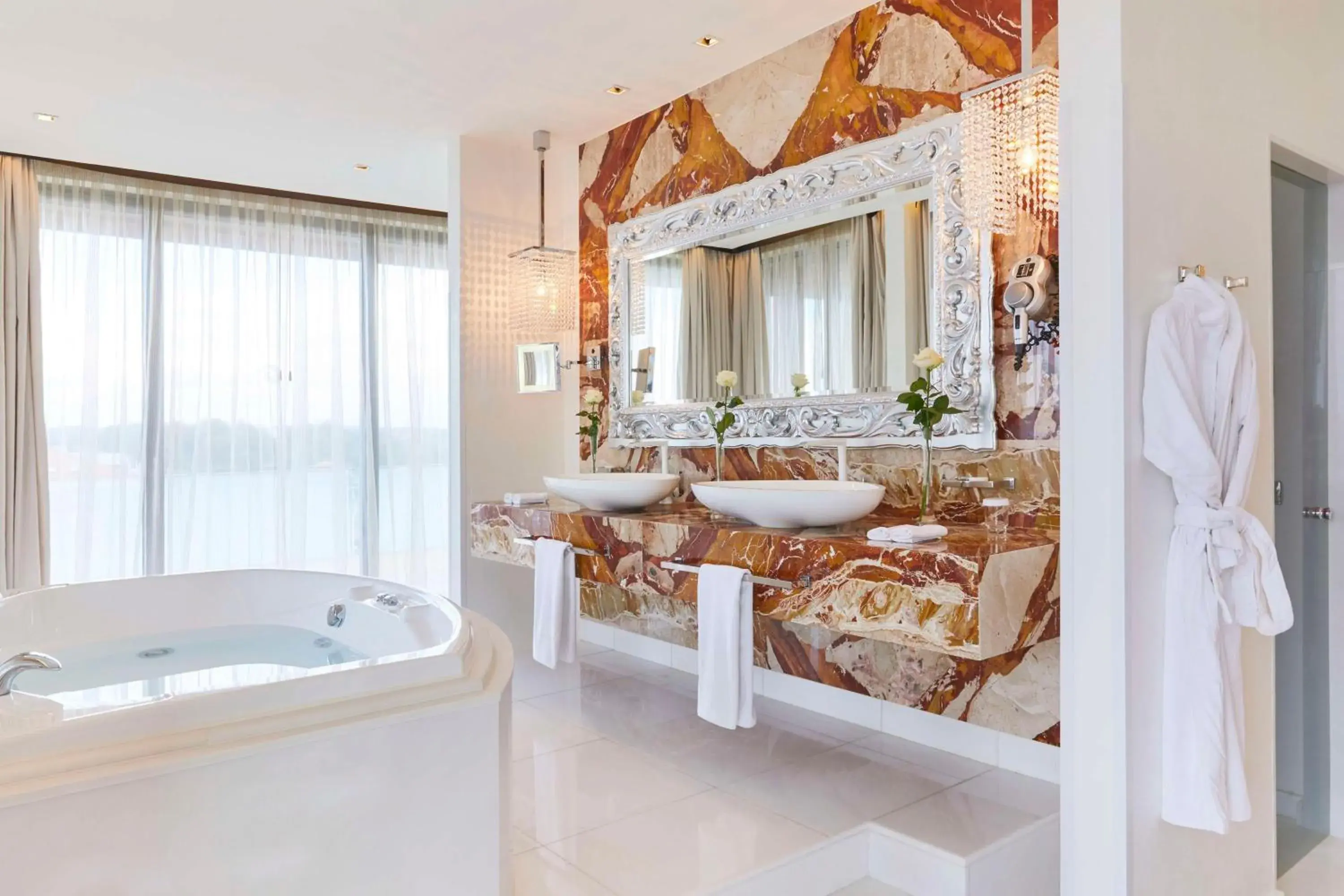 Bathroom in Kempinski Hotel Adriatic Istria Croatia