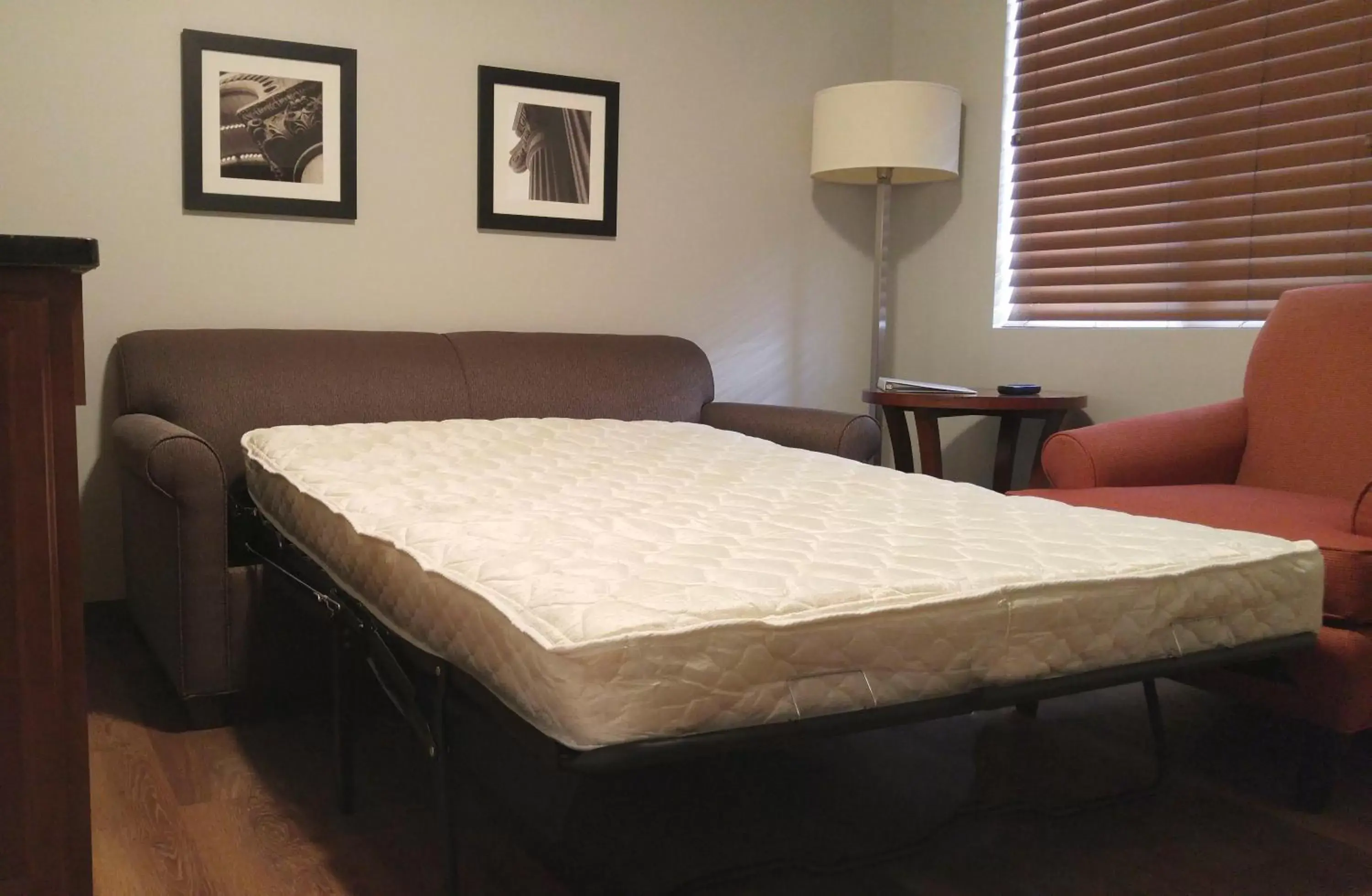 Bed in Affordable Suites of America Portage