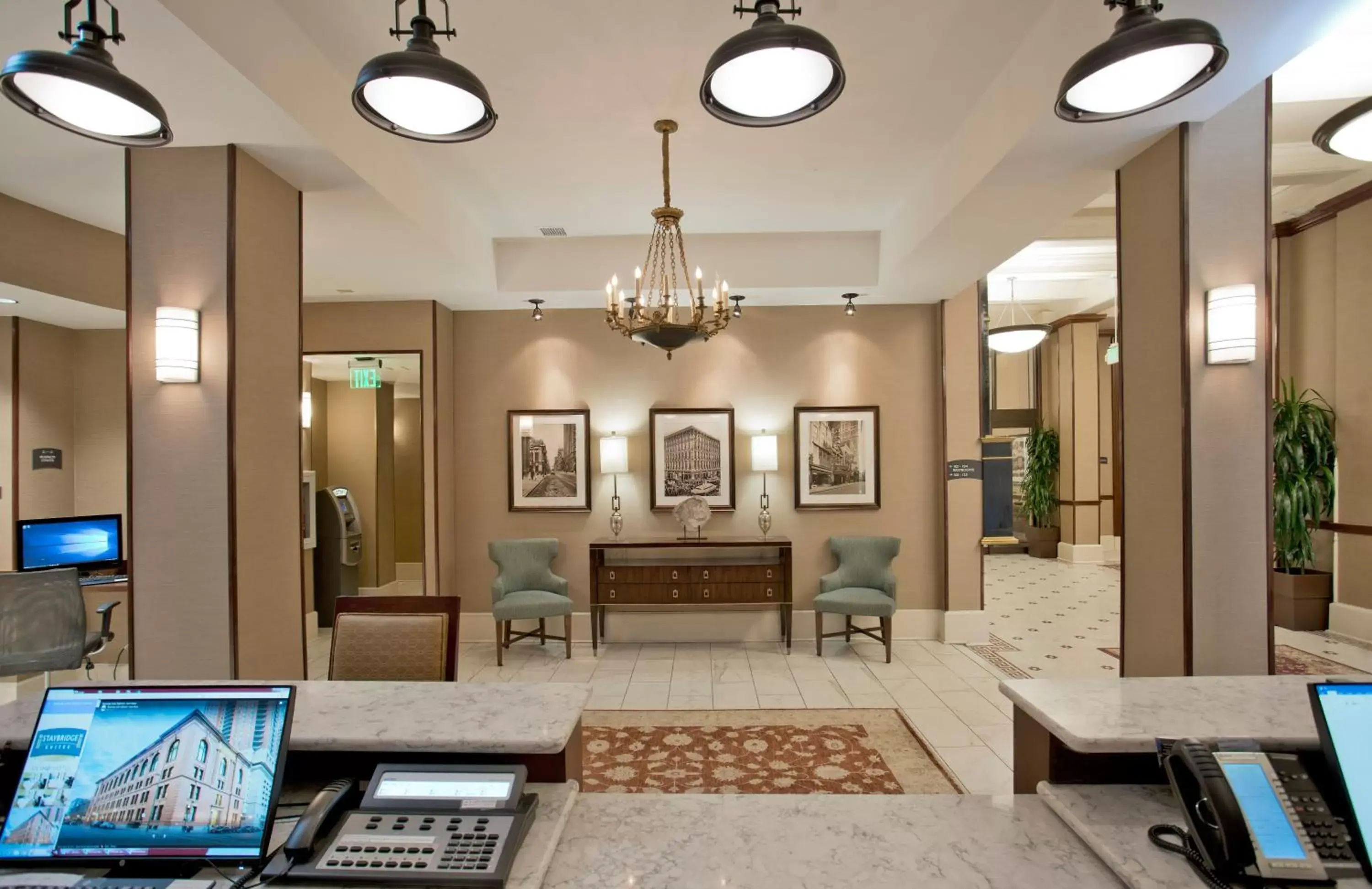 Property building, Lobby/Reception in Staybridge Suites Baltimore - Inner Harbor, an IHG Hotel