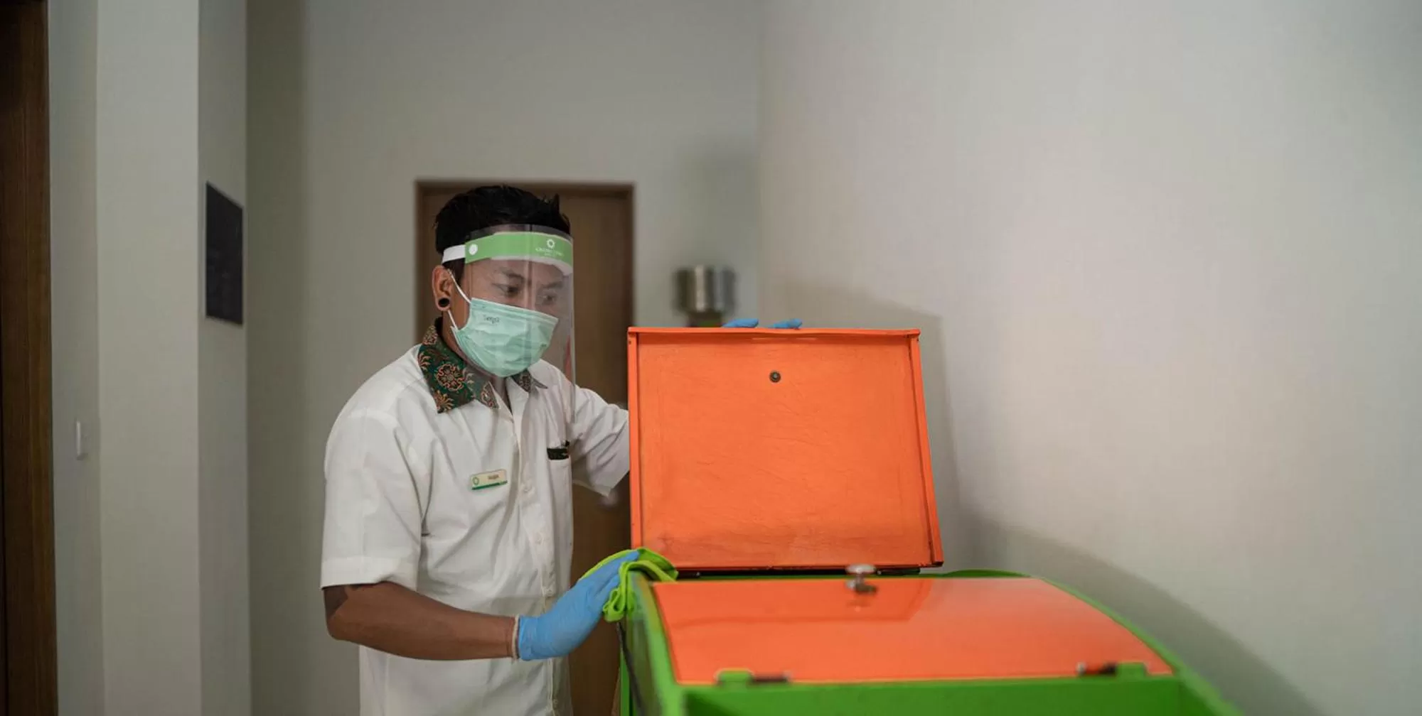 Staff in Grand Livio Kuta Hotel