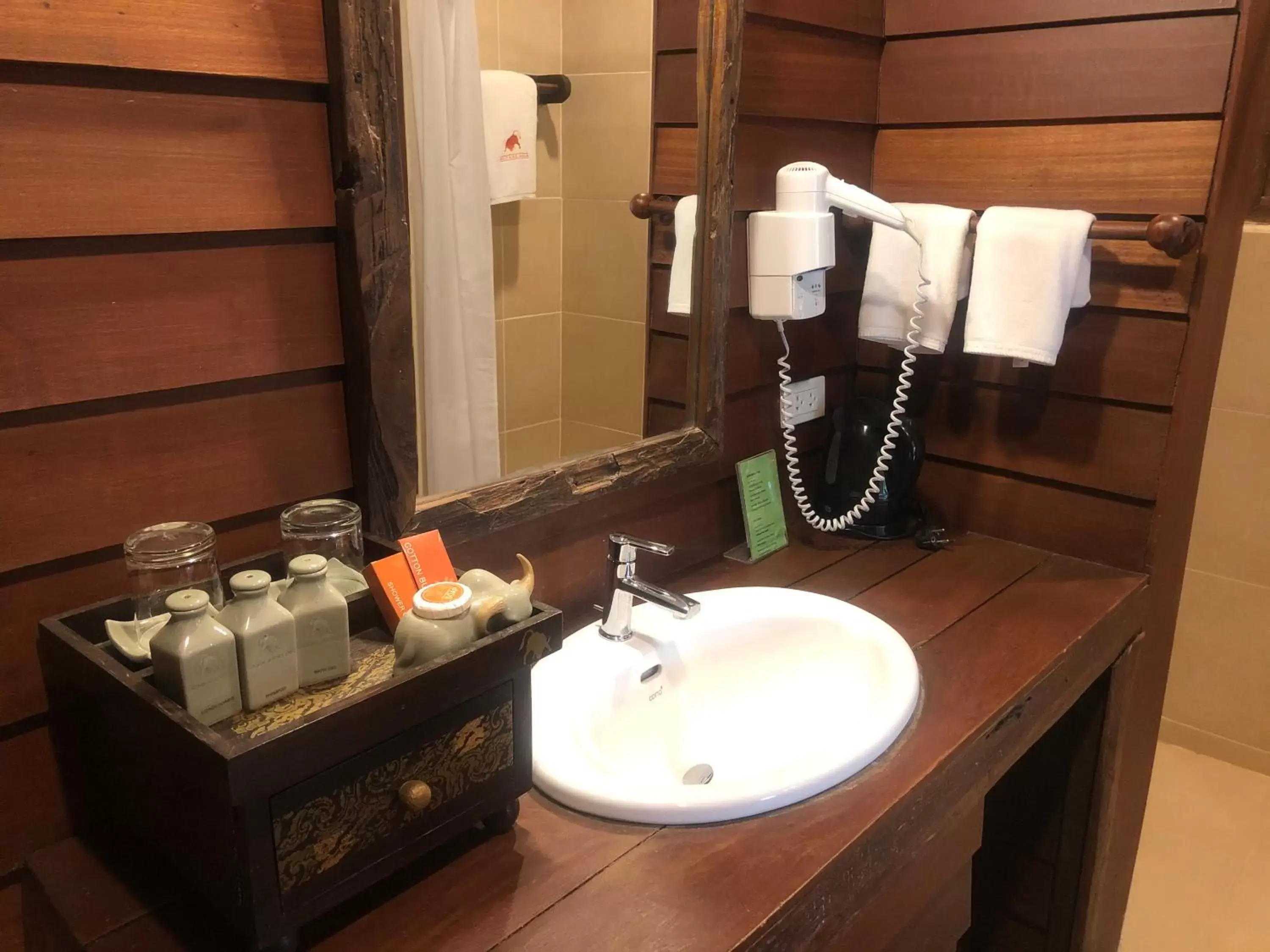 Bathroom in Baan Krating Pai Resort - SHA Plus Bathroom in Baan Krating Pai Resort - SHA Plus