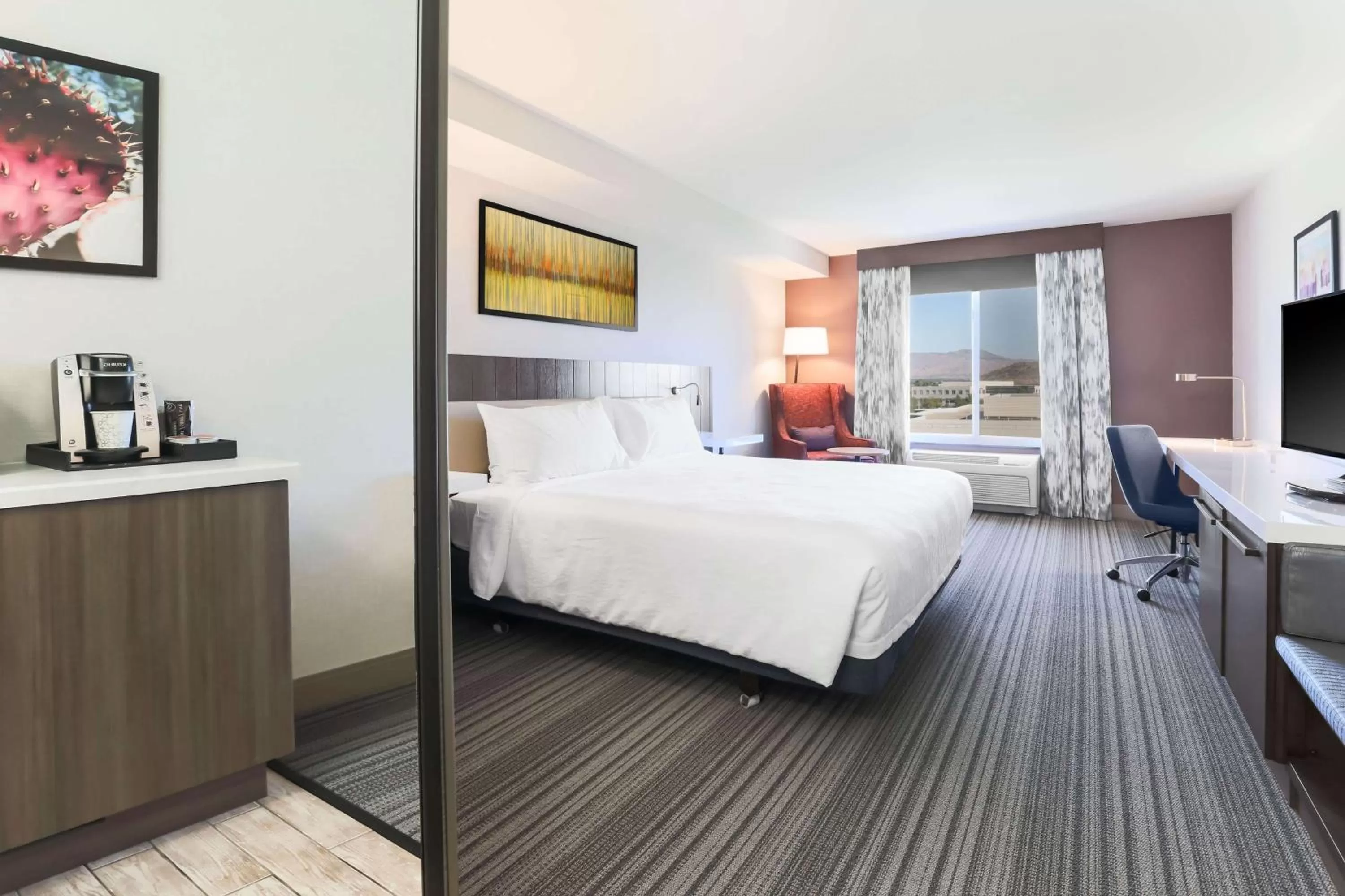 Bed in Hilton Garden Inn Reno