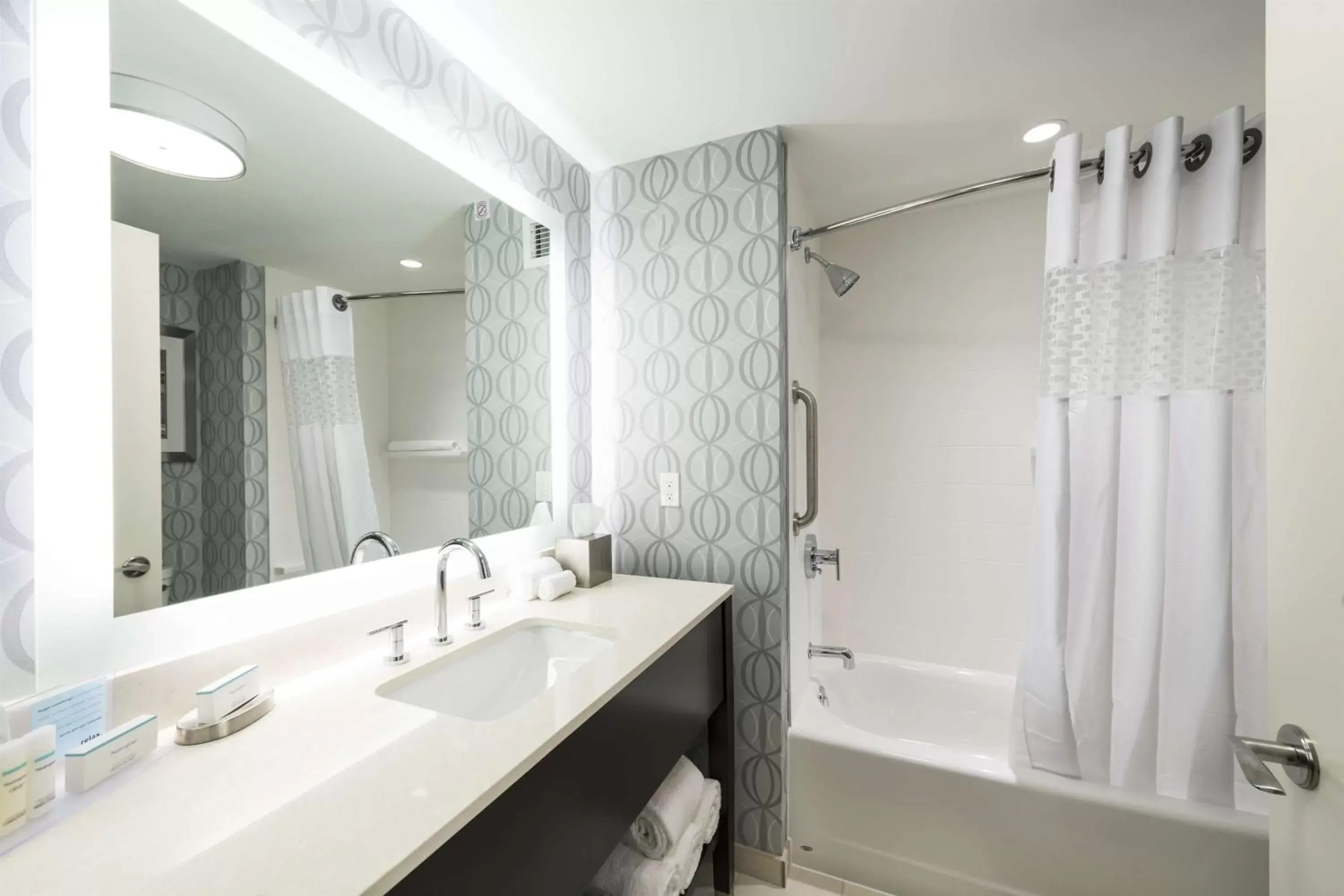 Bathroom in Hampton Inn & Suites Portsmouth Downtown