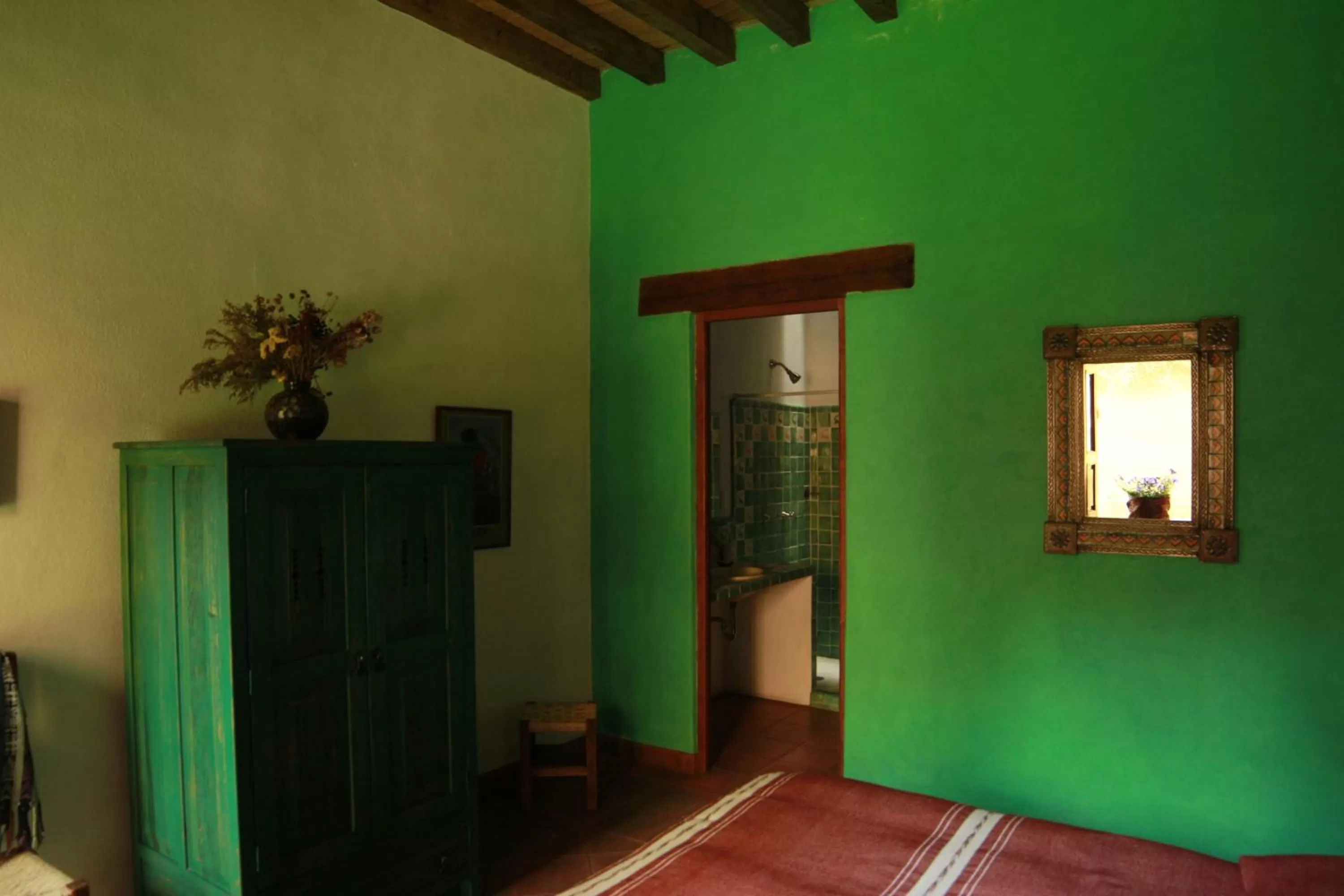 Decorative detail in Posada Yolihuani