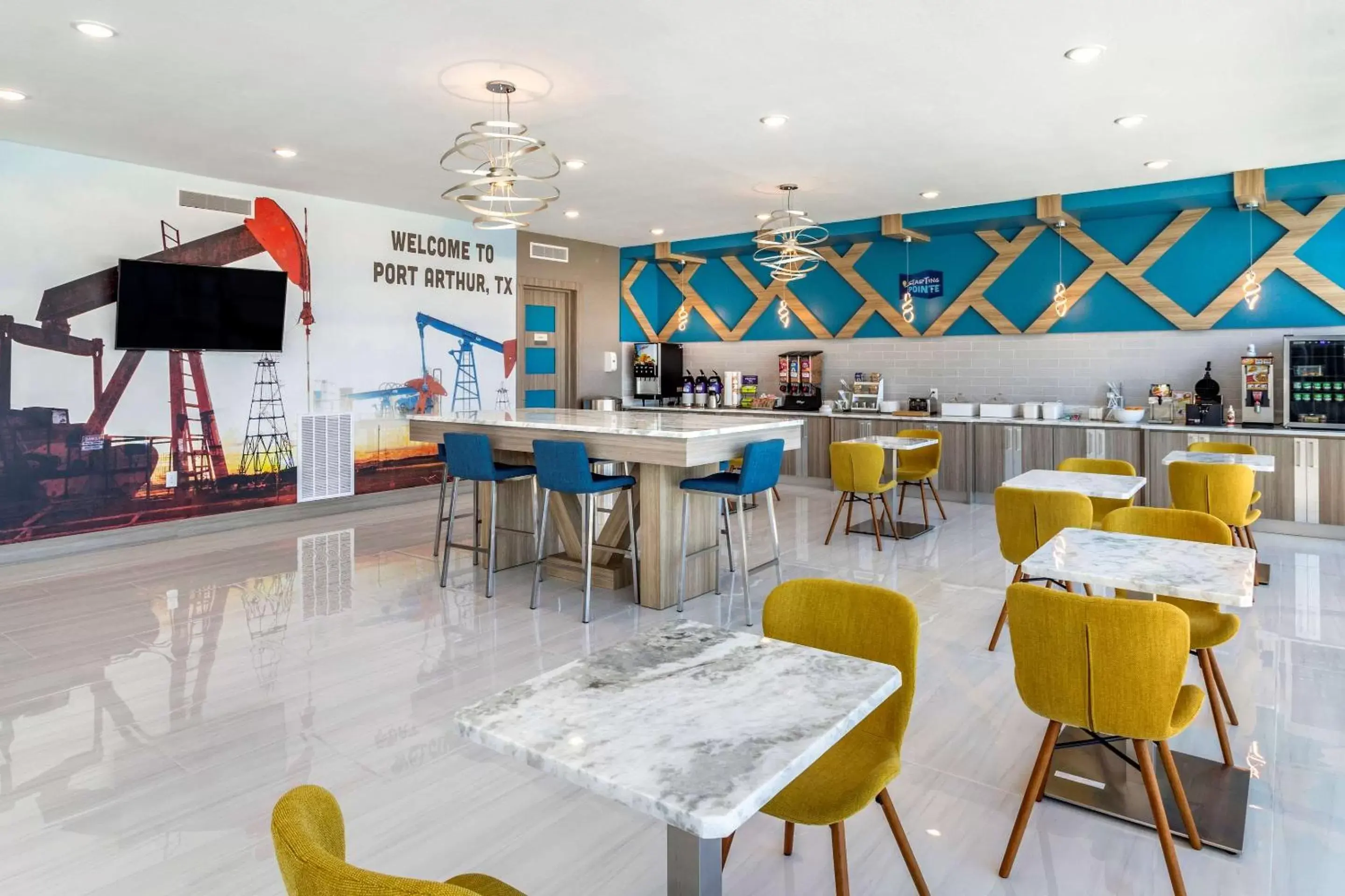 Restaurant/places to eat in Clarion Pointe Port Arthur-Beaumont South Restaurant/places to eat in Clarion Pointe Port Arthur-Beaumont South