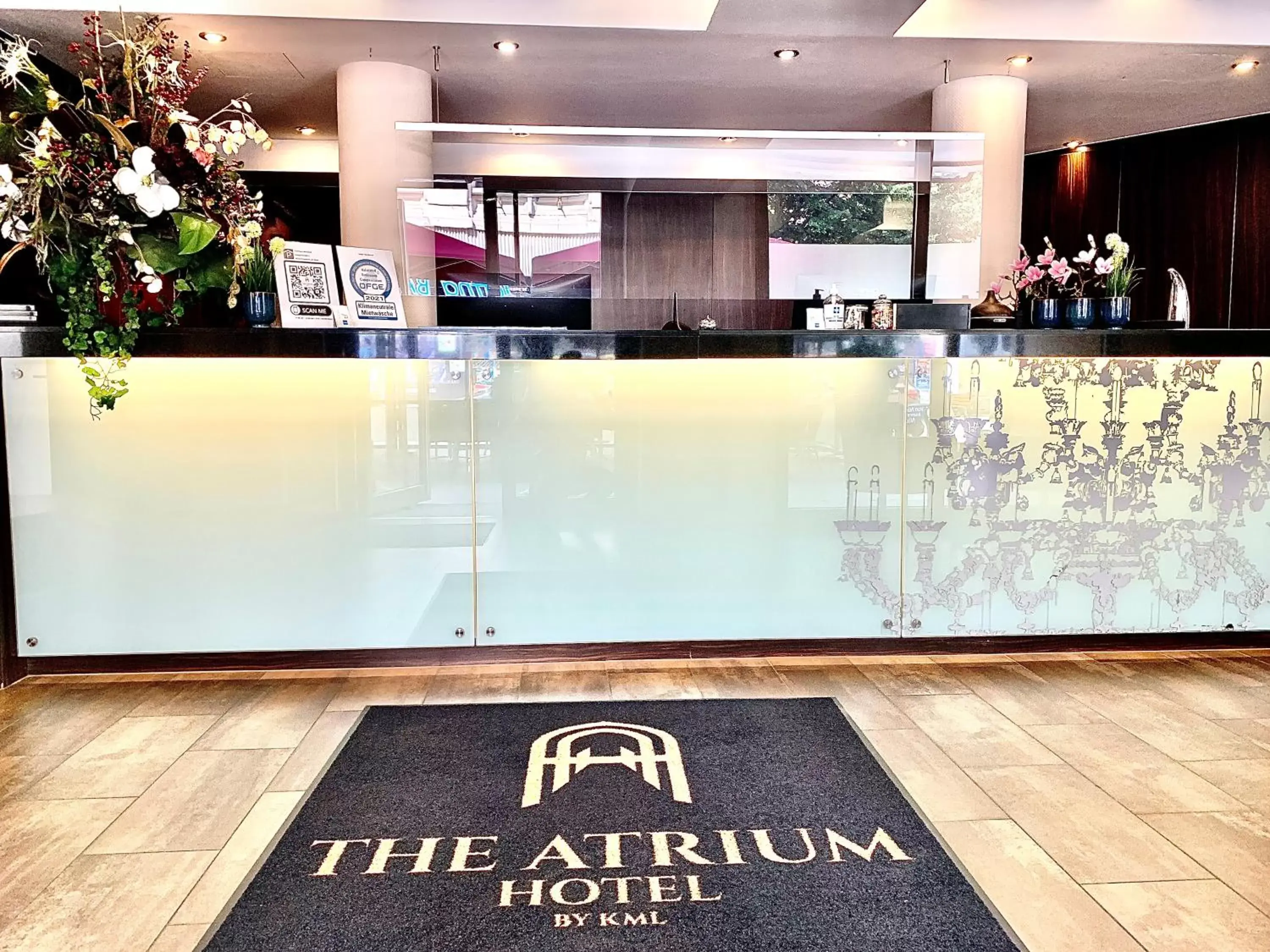 Lobby or reception in The Atrium Hotel Lobby or reception in The Atrium Hotel