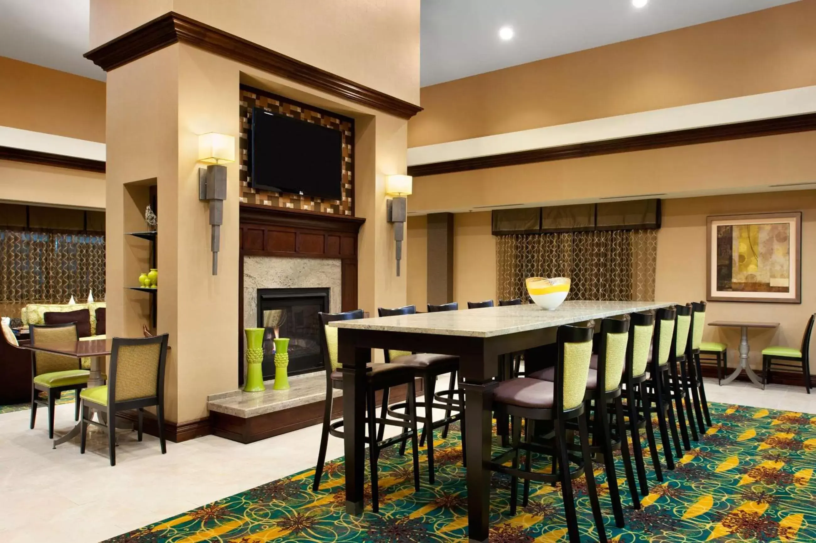 Lobby or reception, Dining Area in Homewood Suites by Hilton Shreveport Bossier City, LA