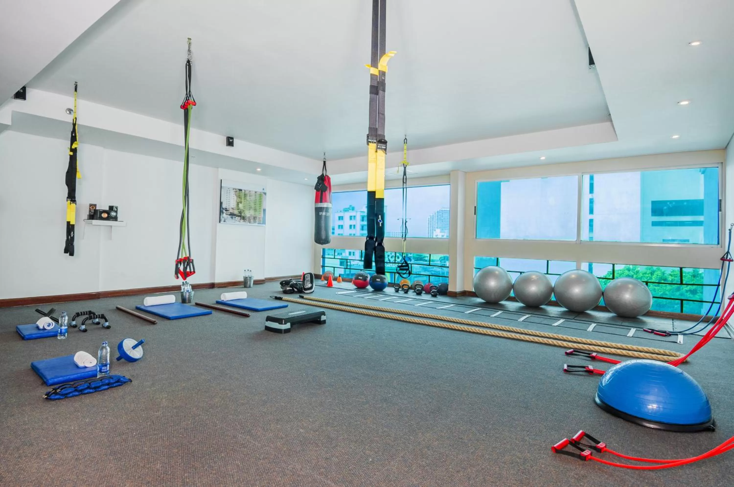Fitness centre/facilities in Hotel Almirante Cartagena Colombia