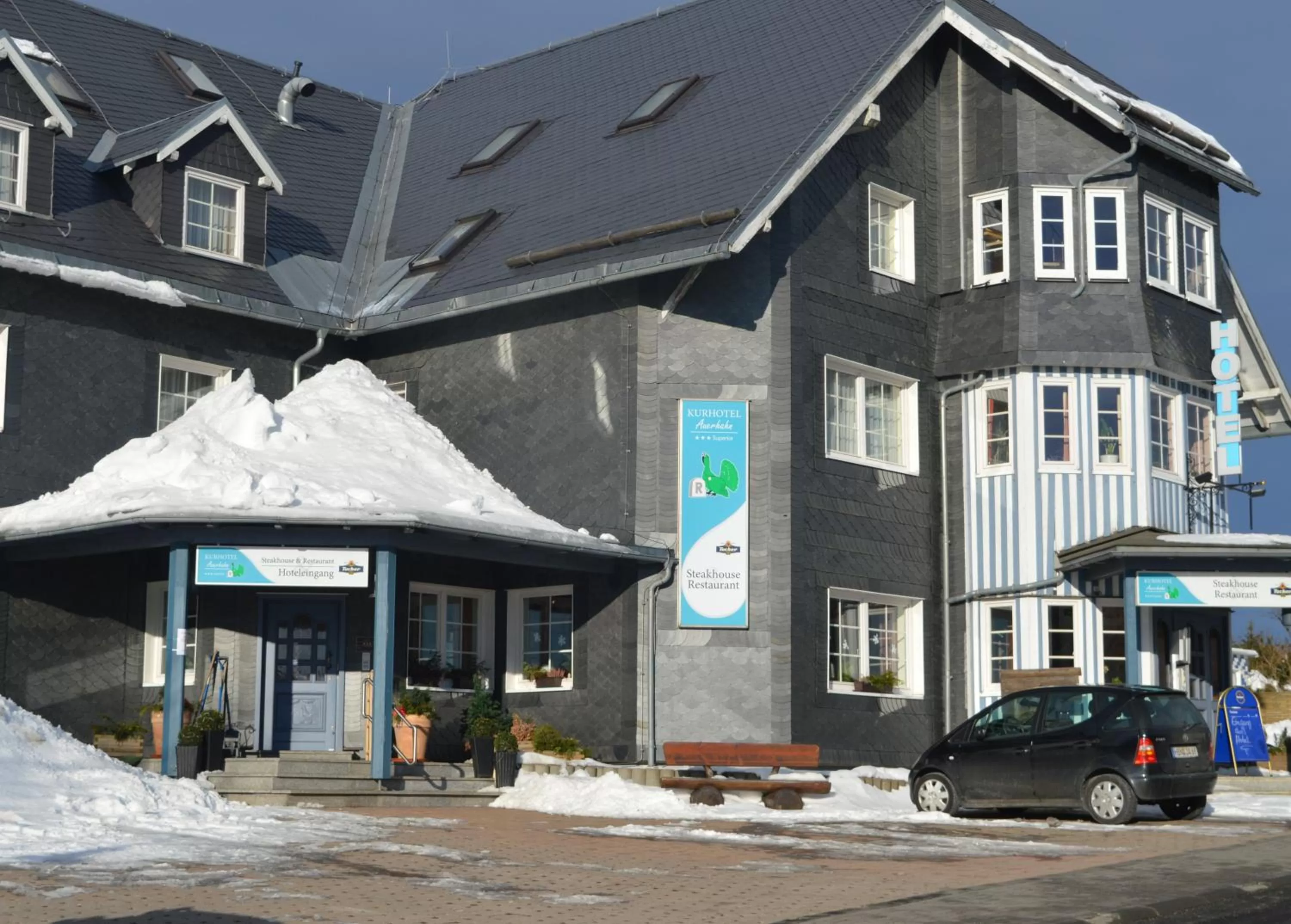 Property building in Hotel Auerhahn