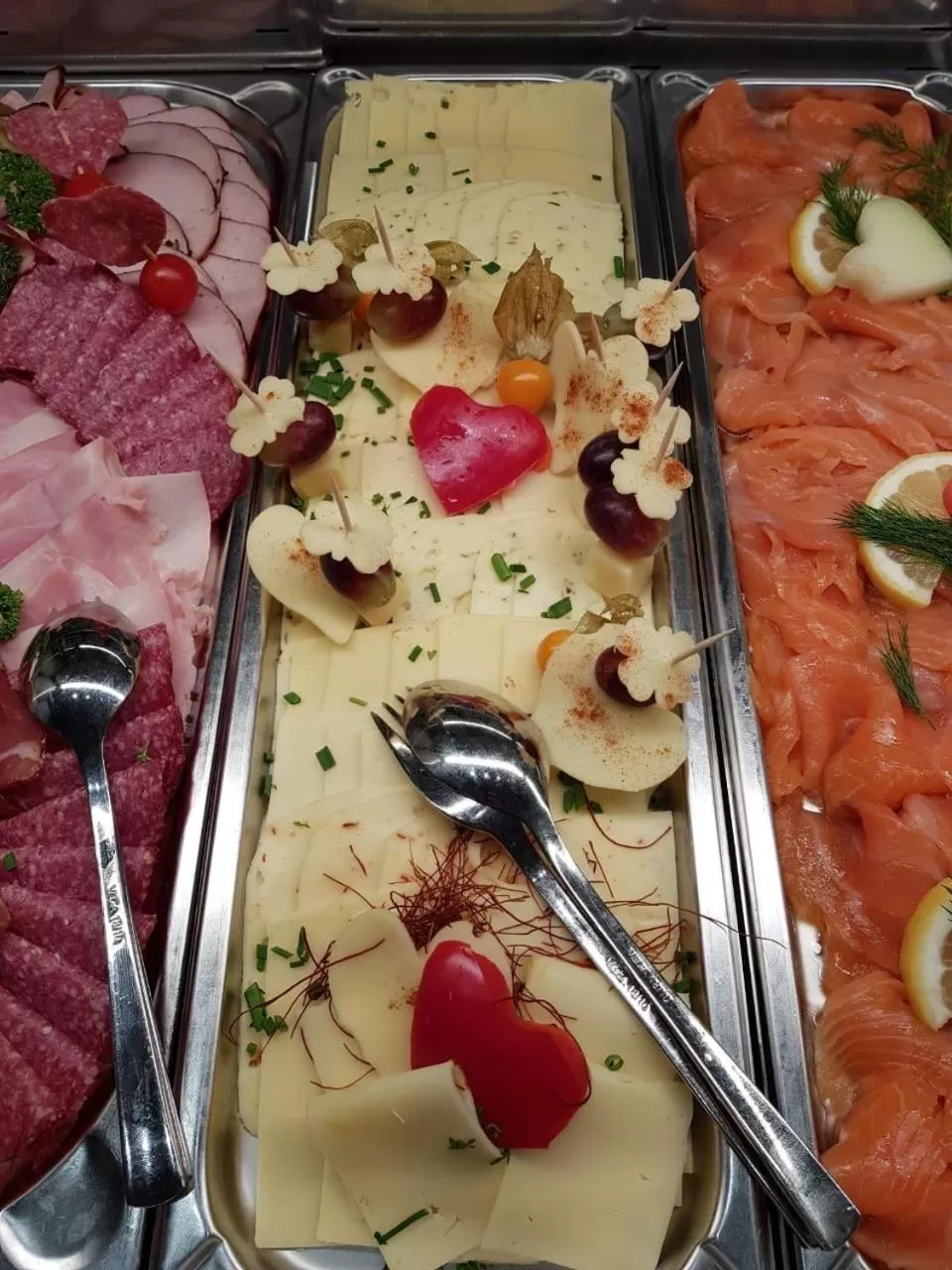 Buffet breakfast in Vital Hotel an der Therme GmbH