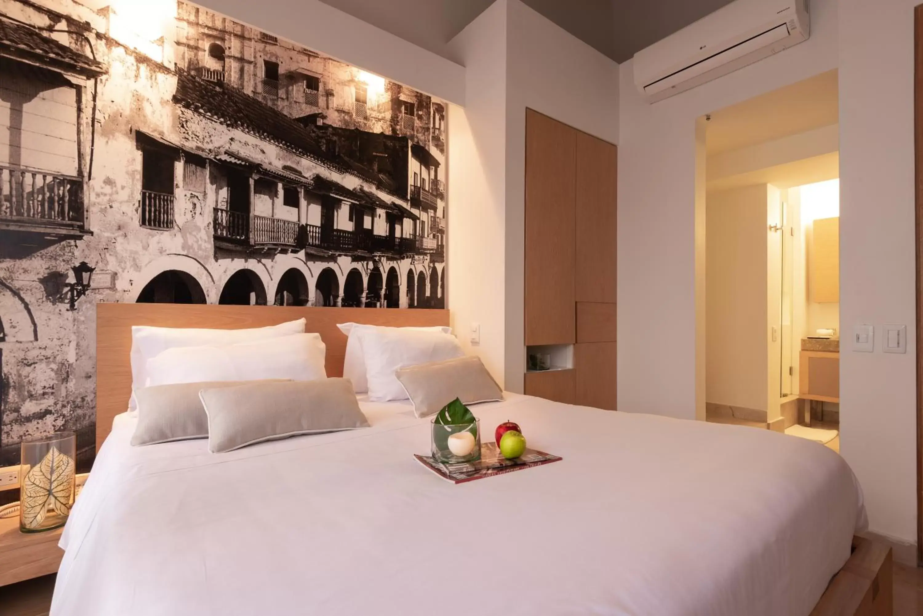 Bed in Delirio Hotel