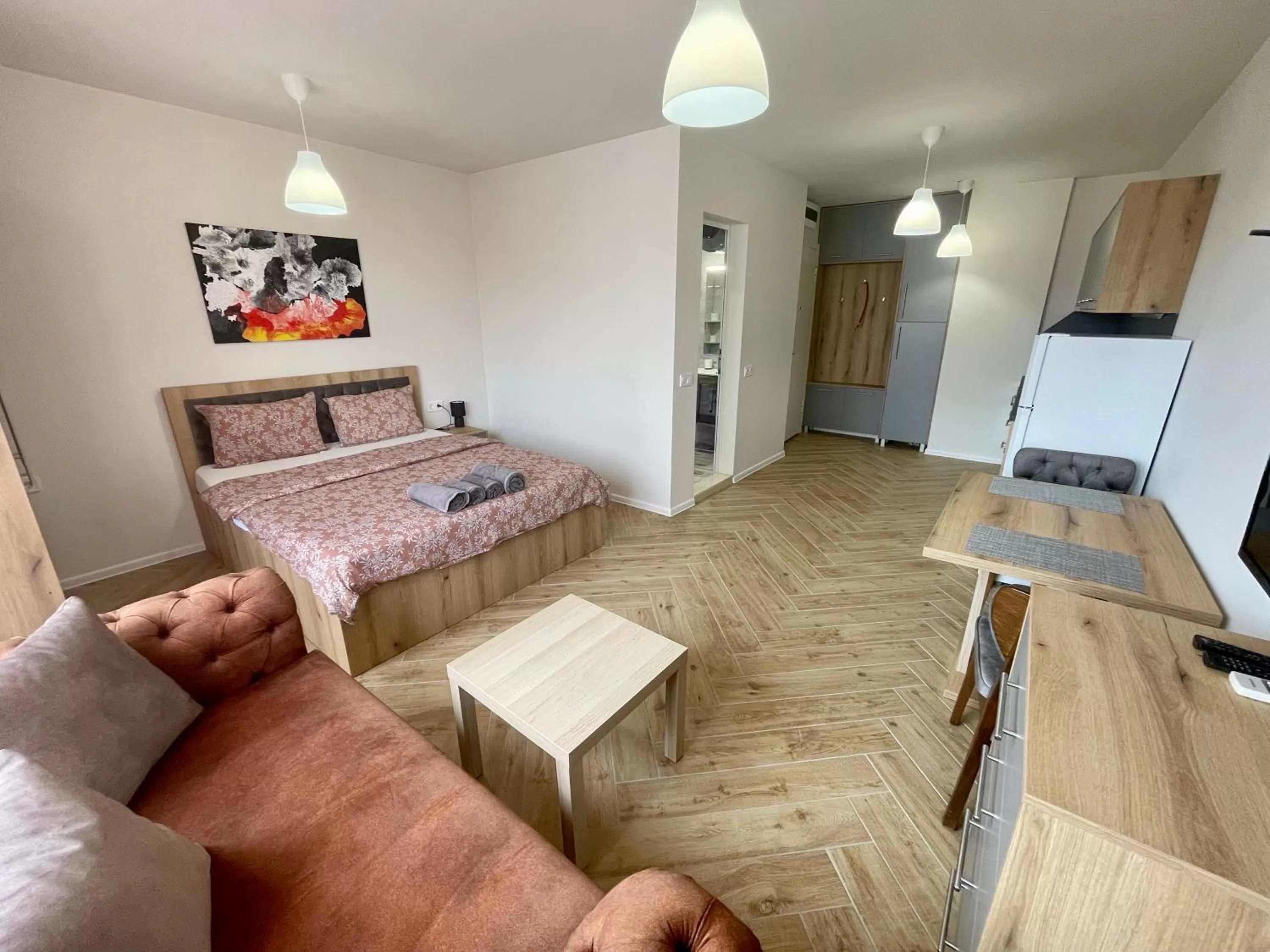 Photo of the whole room, Bed in WOW Apartments