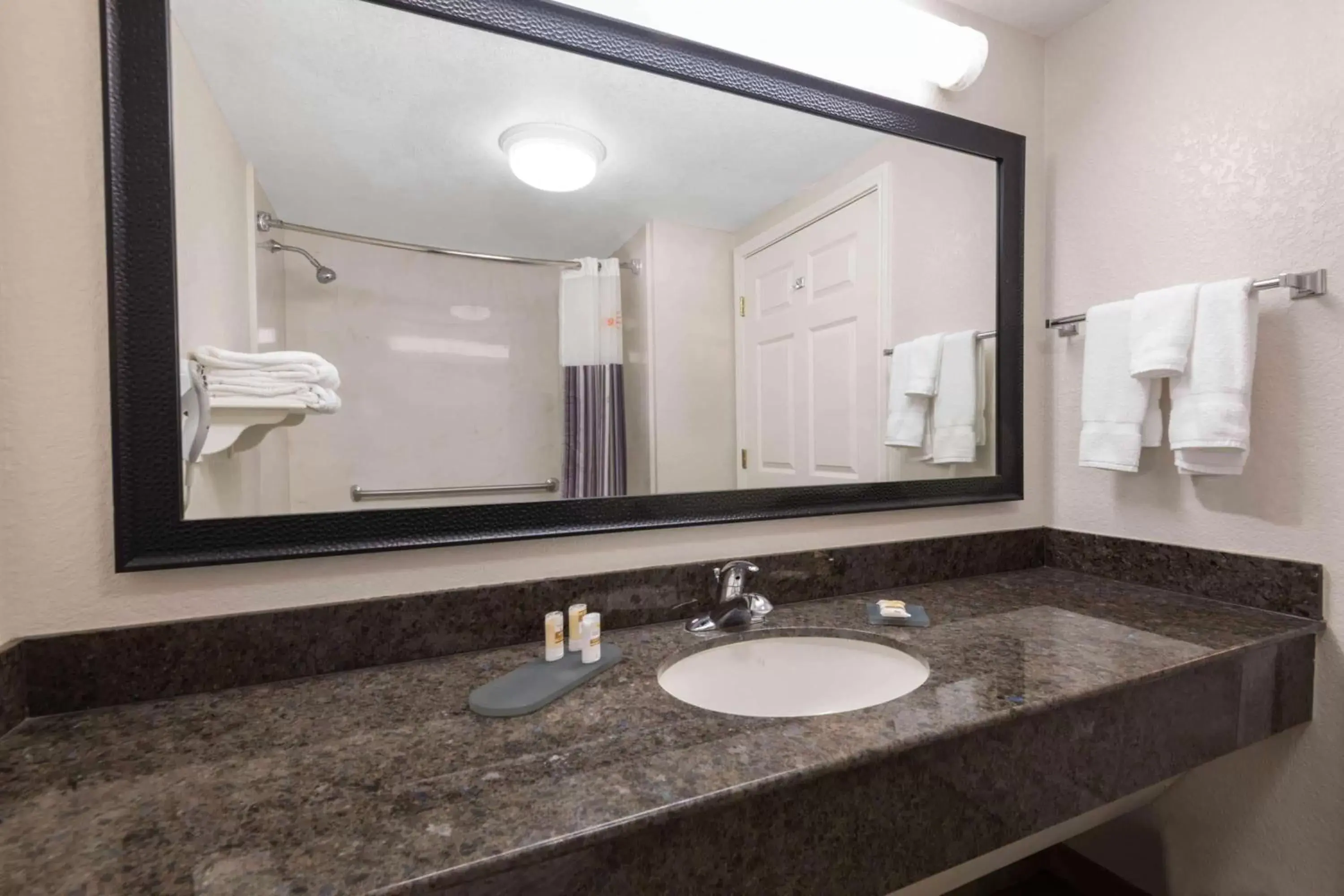 Bathroom in La Quinta Inn & Suites by Wyndham San Antonio Riverwalk