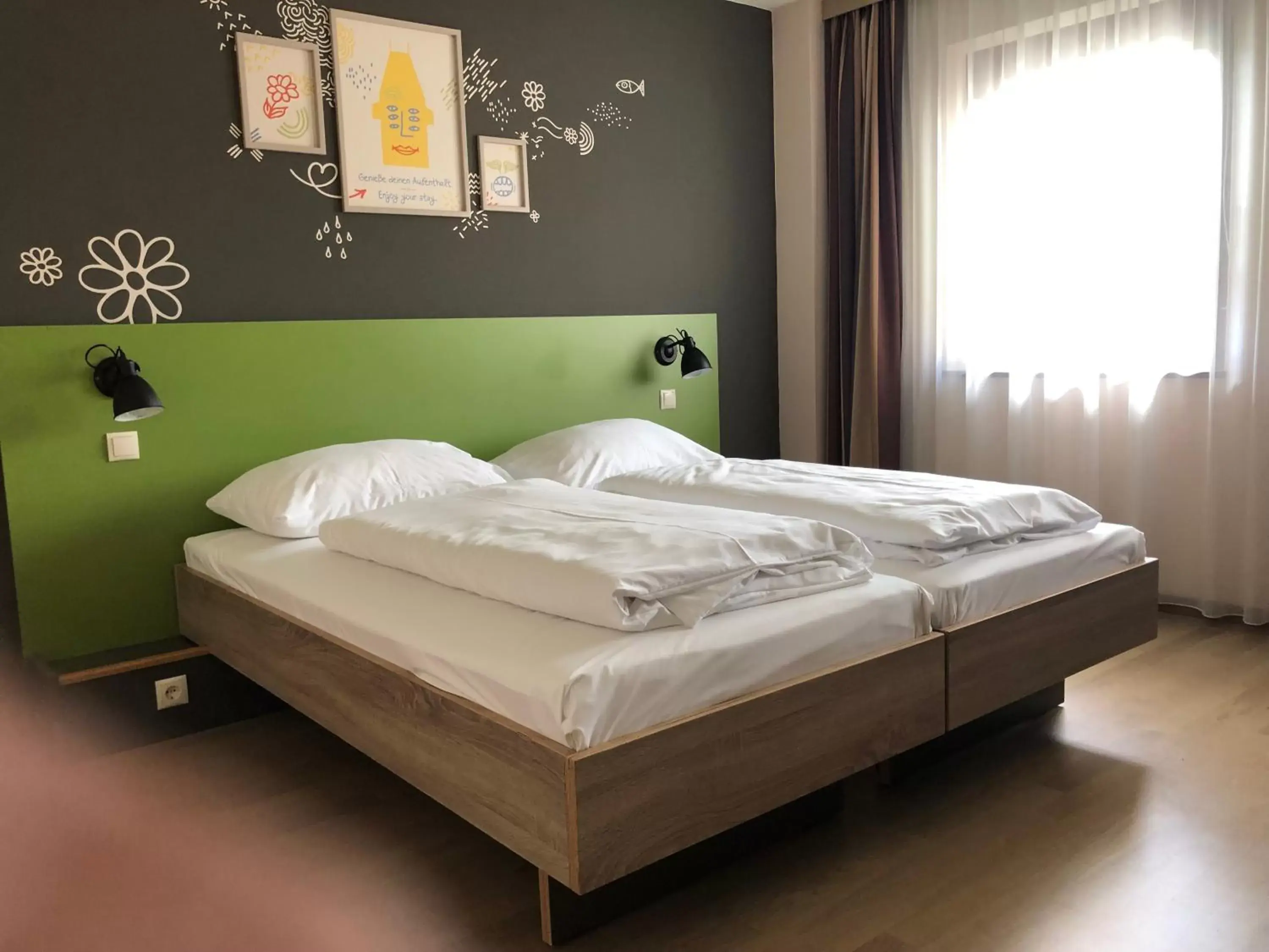 Bed in JUFA Hotel Graz Süd