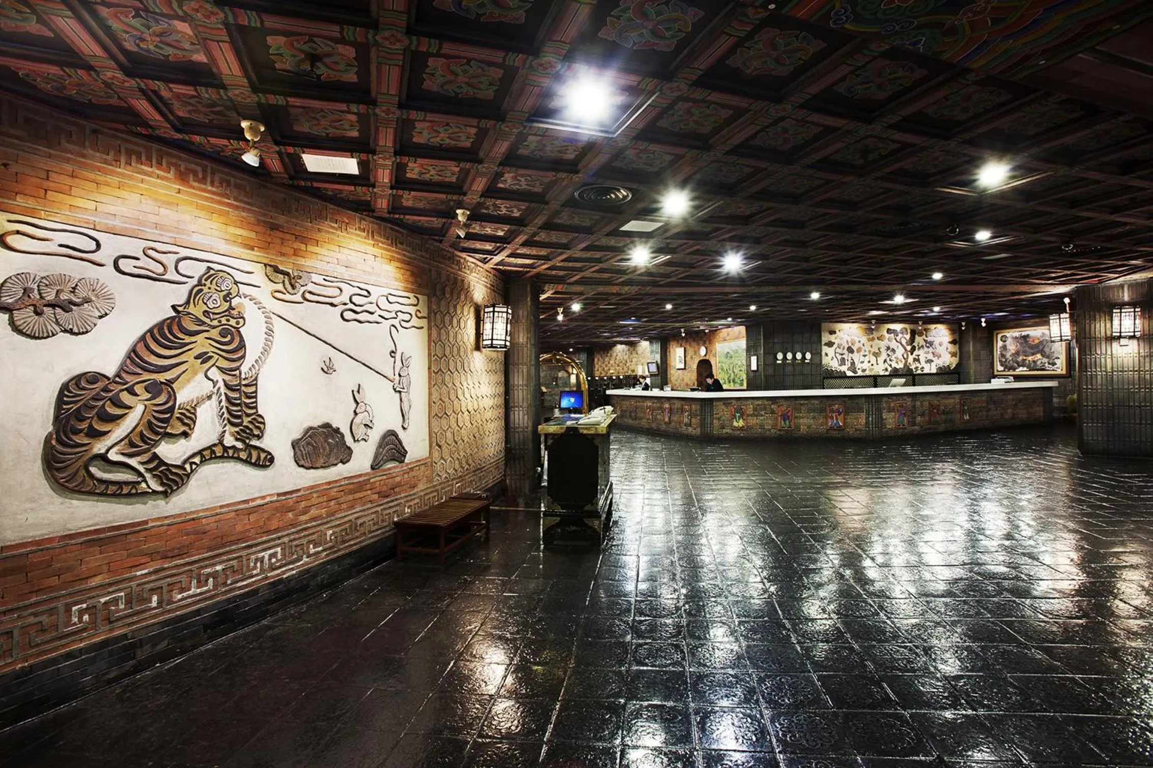 Lobby or reception in Commodore Hotel Busan