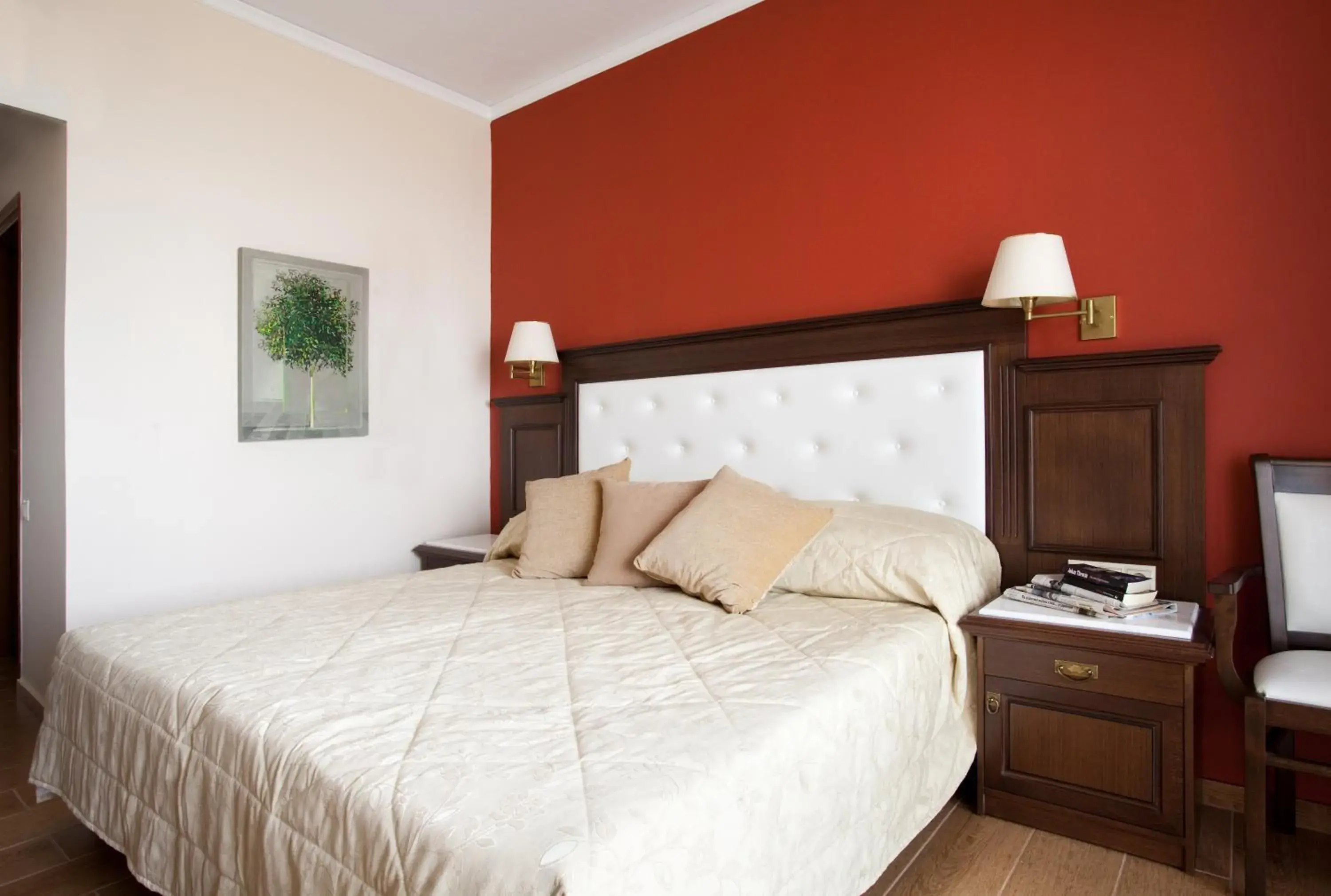 Bed in Achillion Palace Bed in Achillion Palace