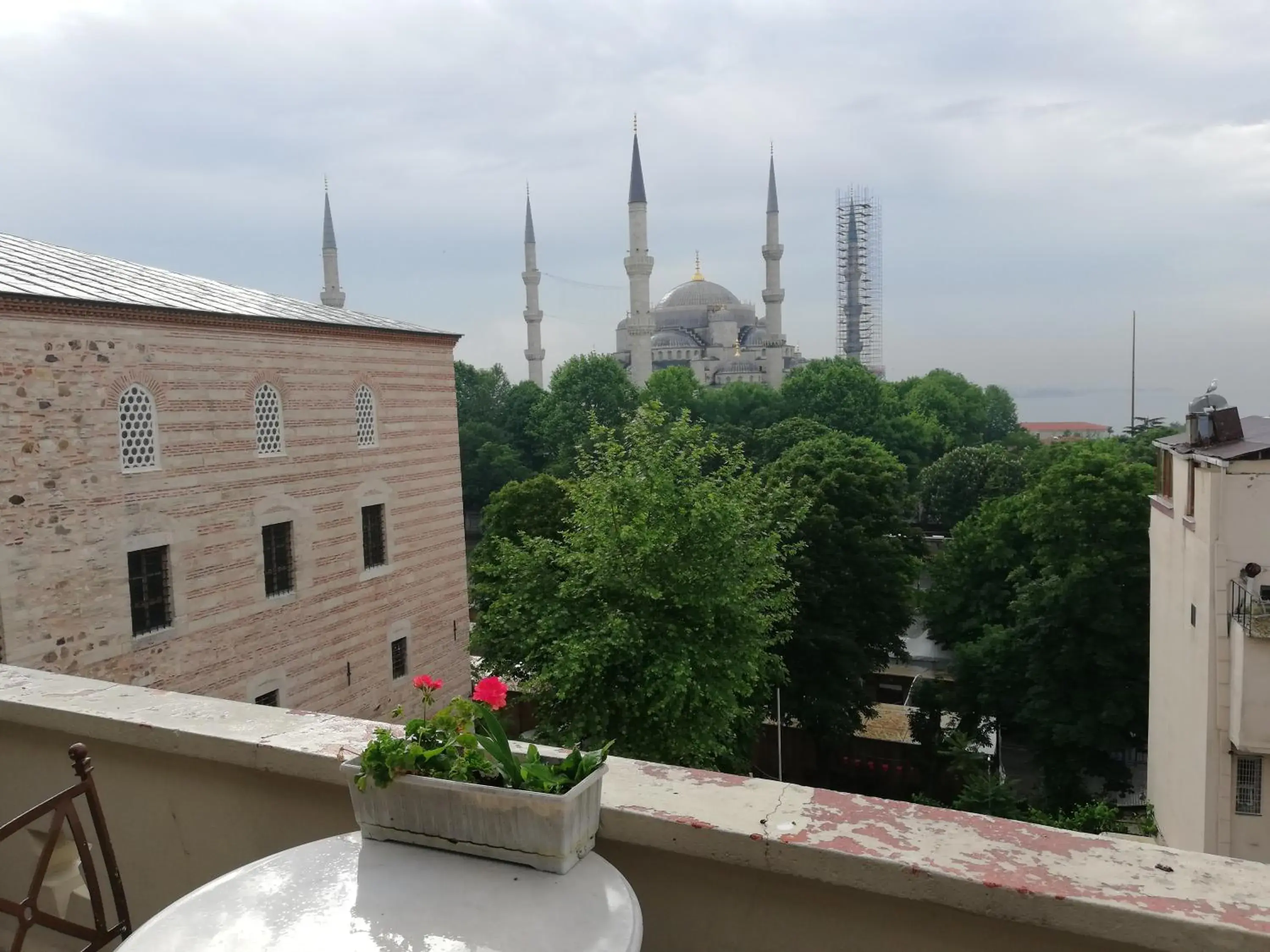 Balcony/Terrace in Turkoman Hotel