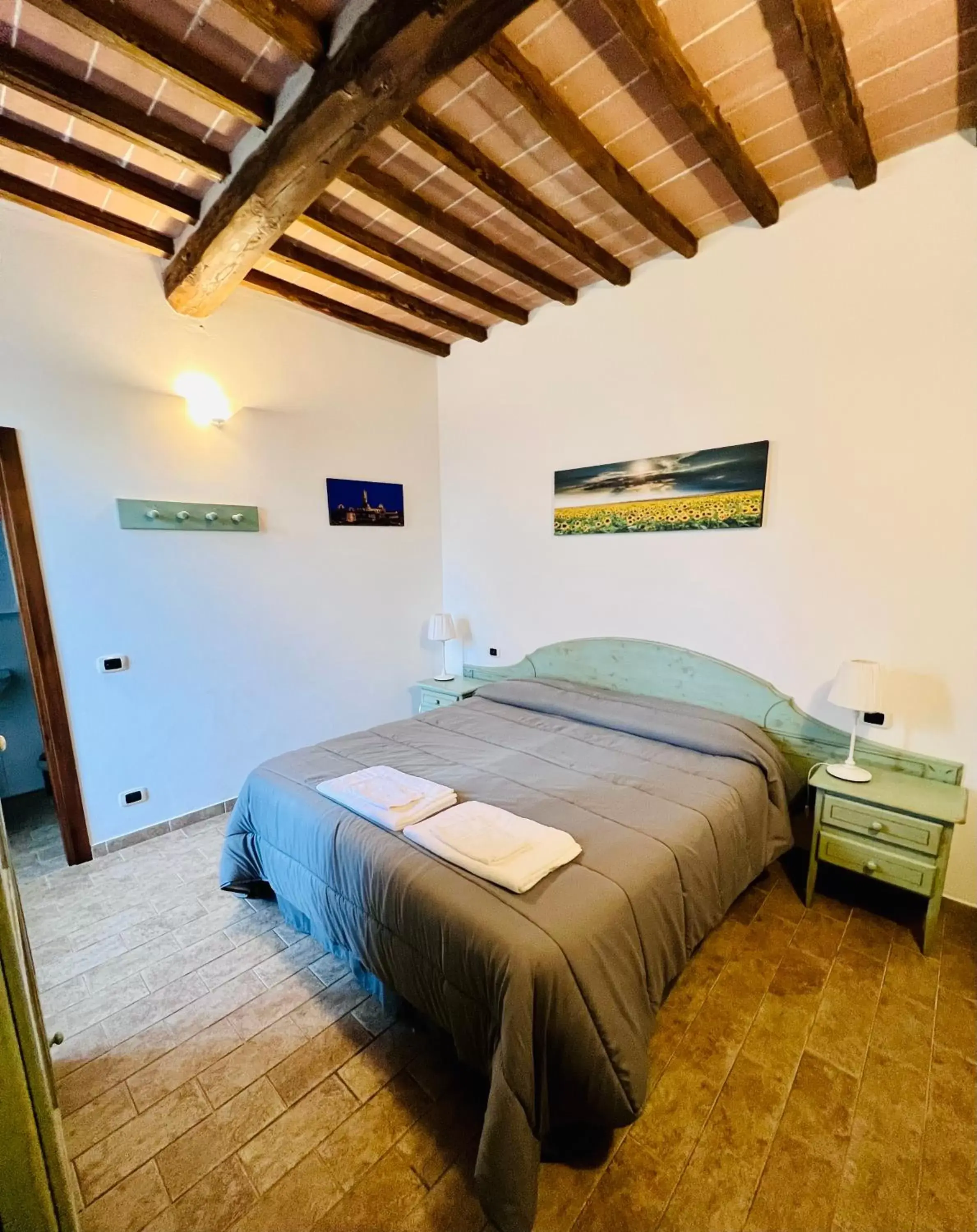 Bed in Podere La Miniera Relax & Food