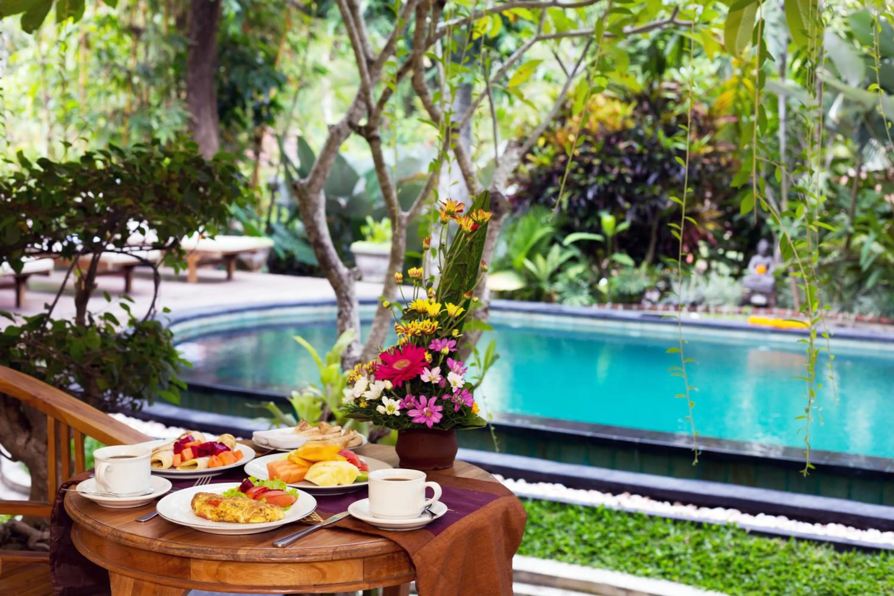 Food close-up in Padma Ubud Retreat