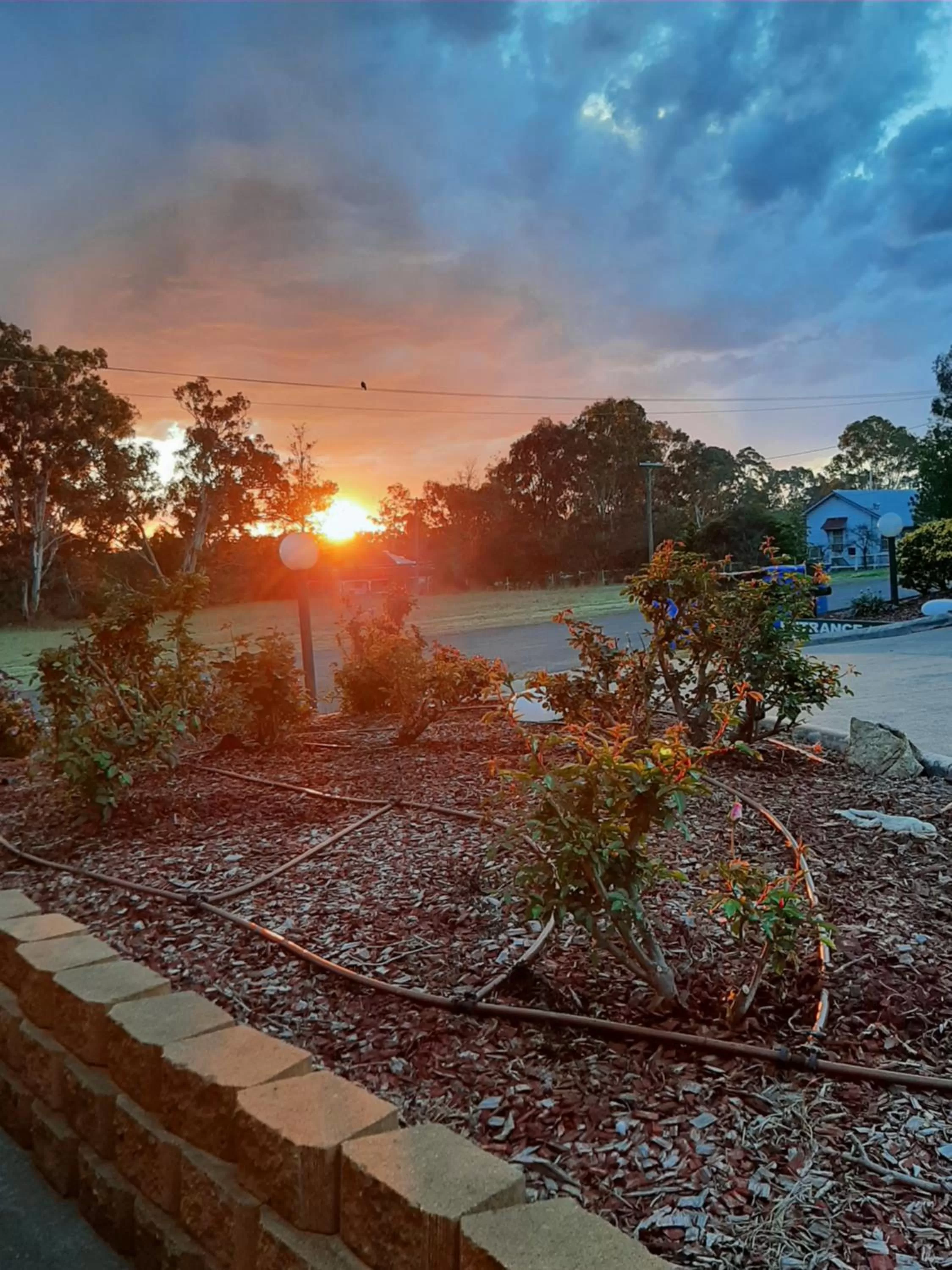 Property building in Country Rose Motel Warwick