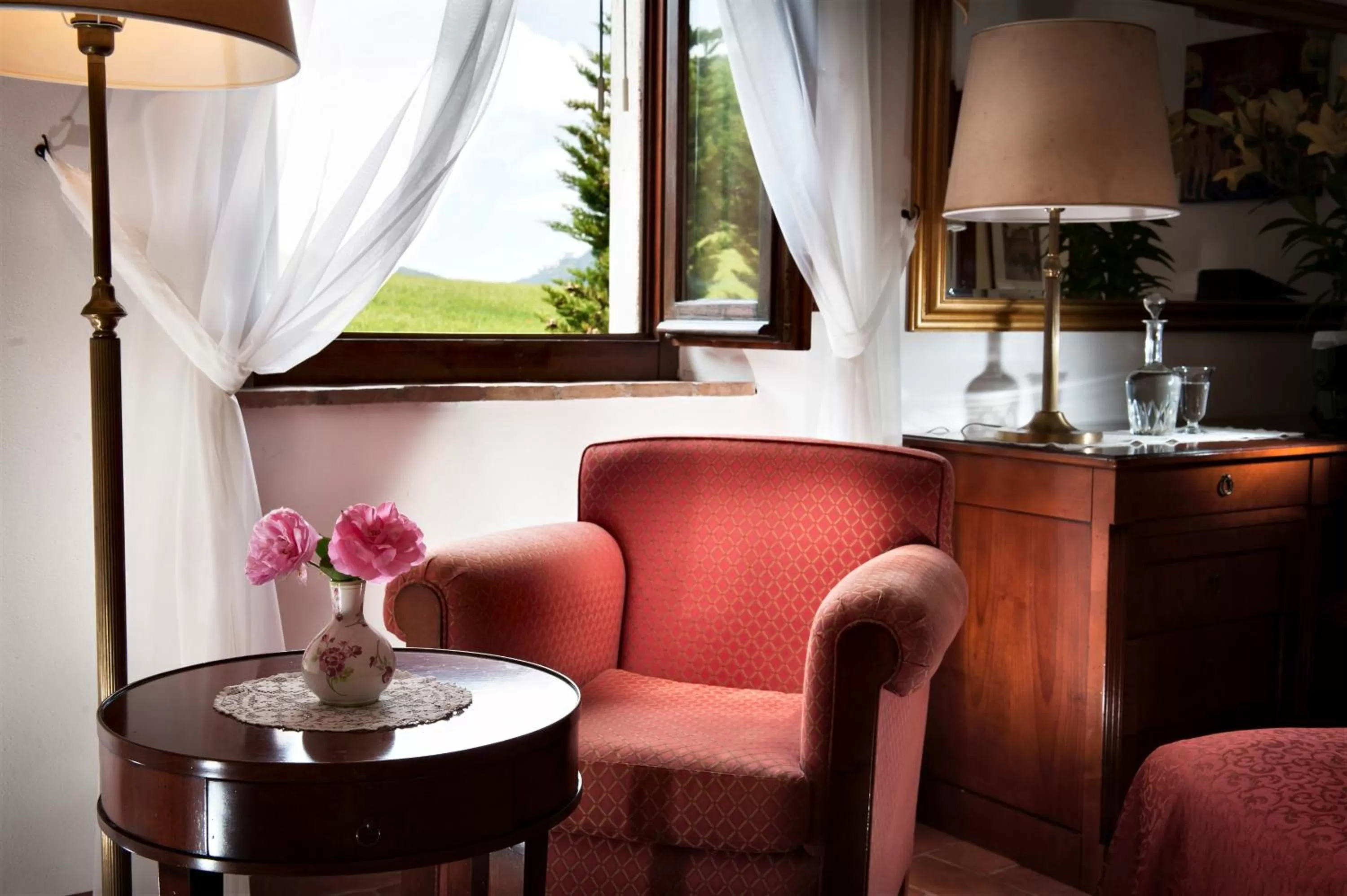 Photo of the whole room in Relais Osteria Dell'Orcia