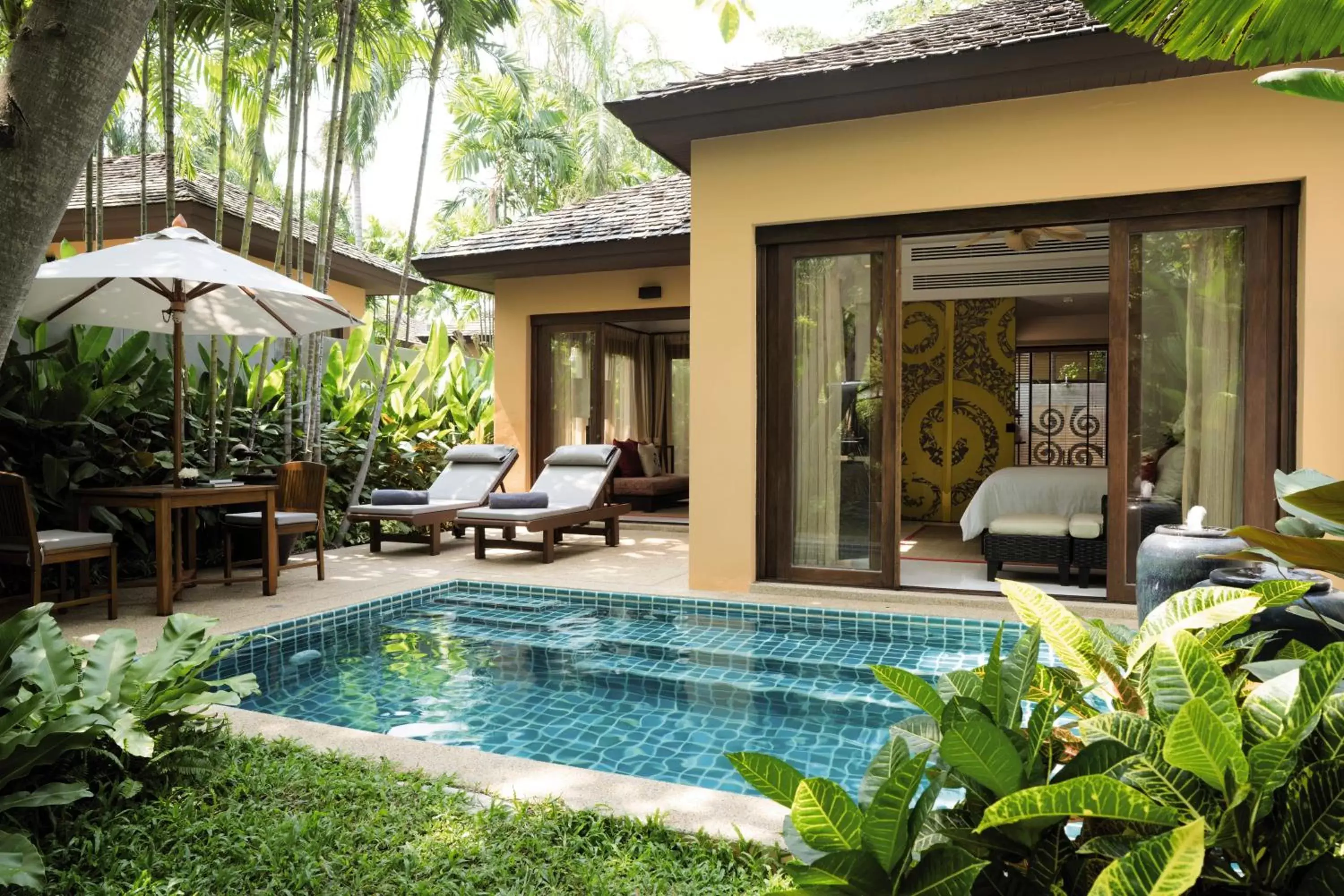 Balcony/Terrace, Swimming Pool in Mövenpick Asara Resort & Spa Hua Hin