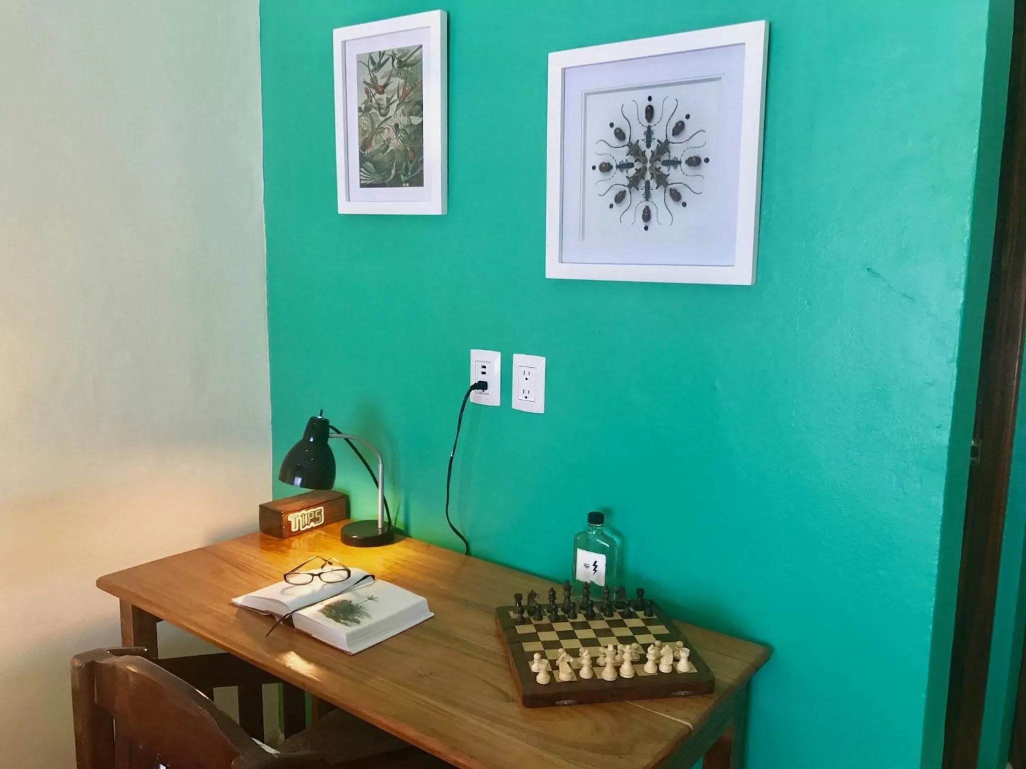 Decorative detail in La Palmita Budget Boutique Hotel