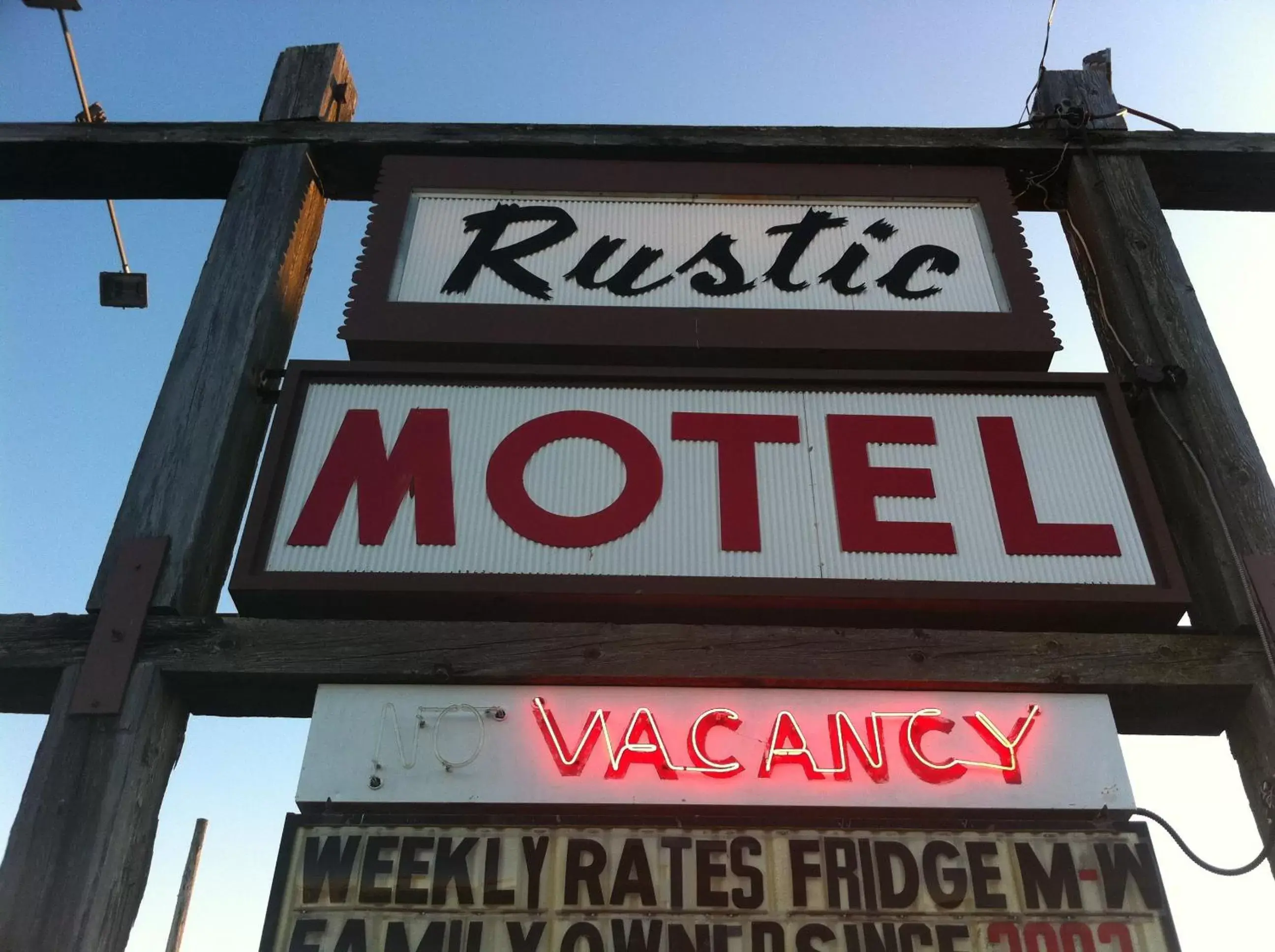 Logo/Certificate/Sign, Property Logo/Sign in Rustic Motel Rolla